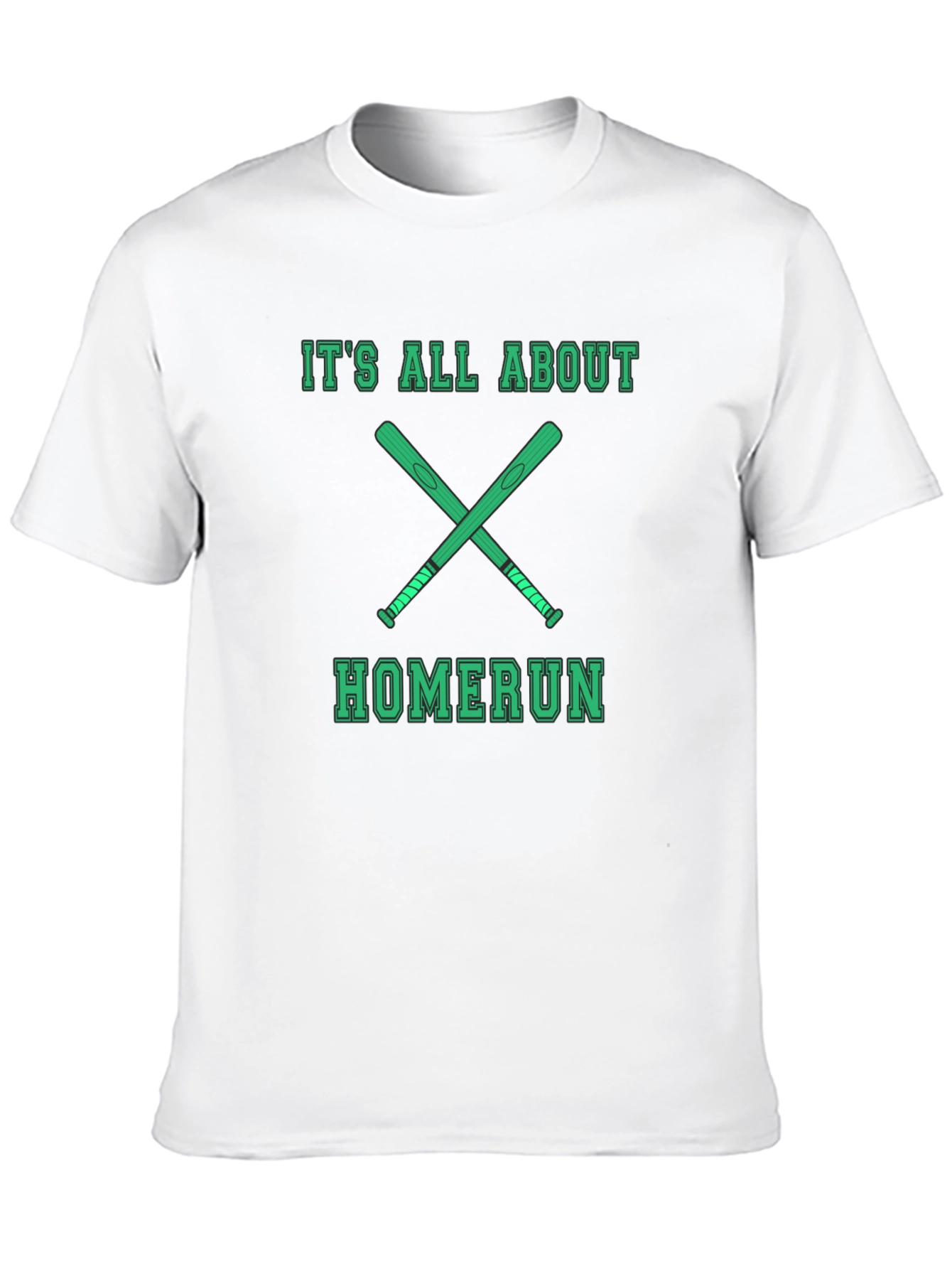 Homerun Baseball Graphic Tee - Mens Black Shirt
