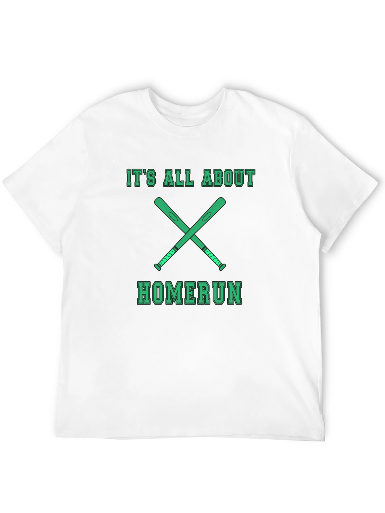Homerun Baseball Graphic Tee - Mens Black Shirt