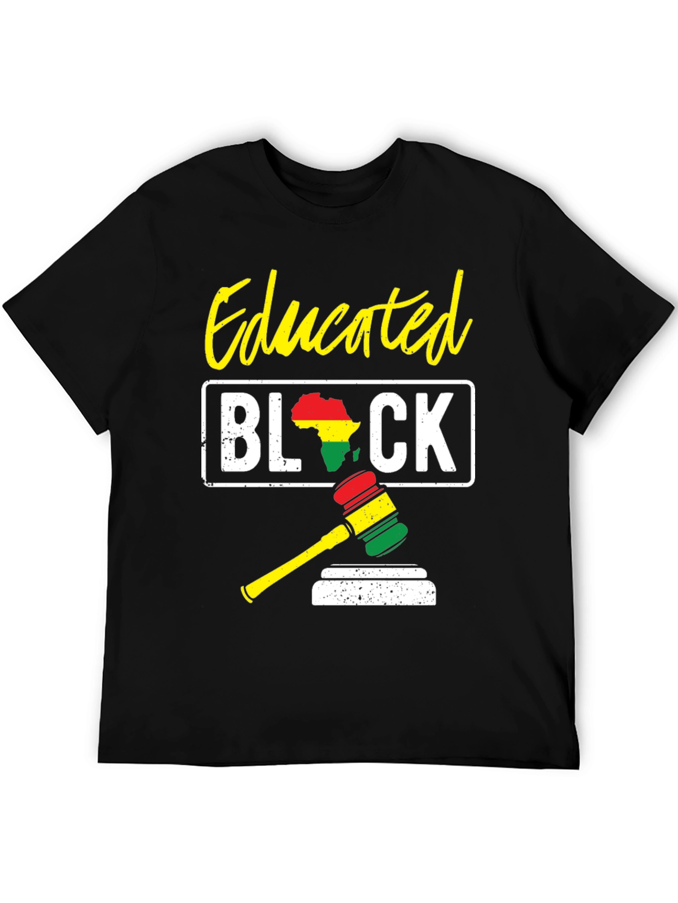 Educated Black Gavel T-Shirt