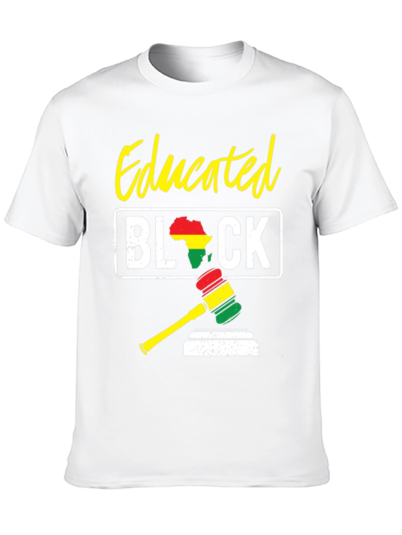 Educated Black Gavel T-Shirt
