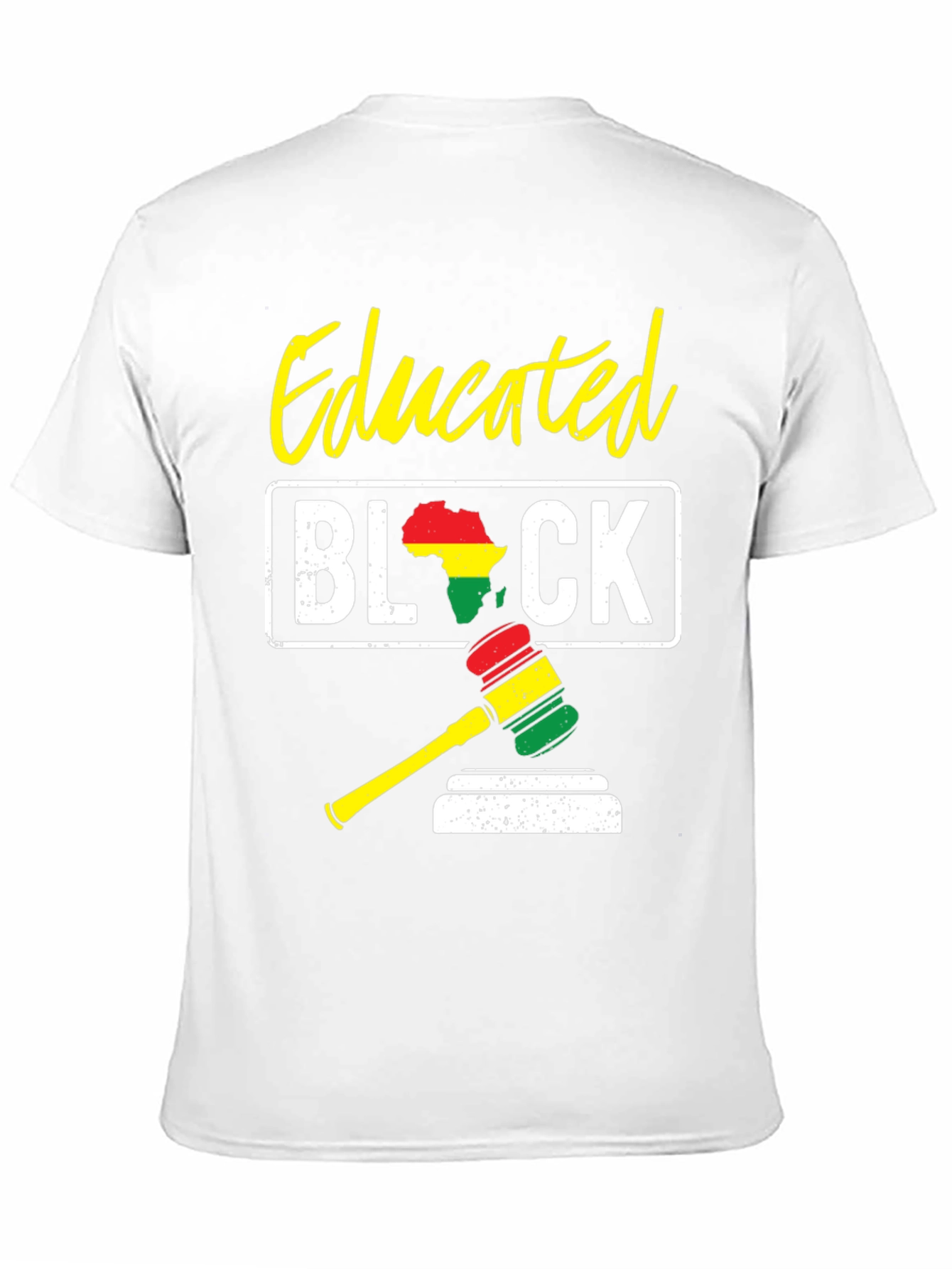 Educated Black Gavel T-Shirt
