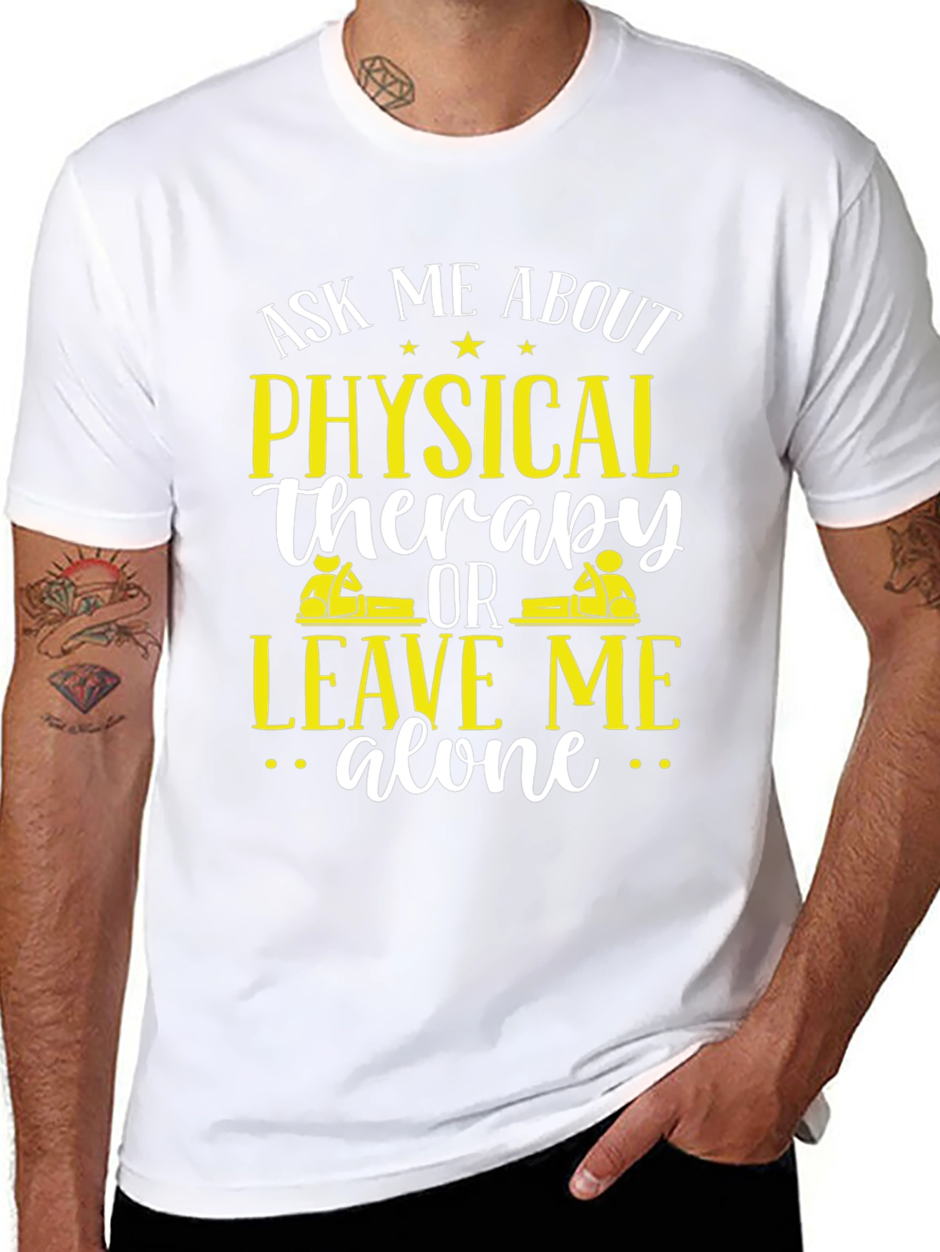Physical Therapy Ask Me About T-Shirt
