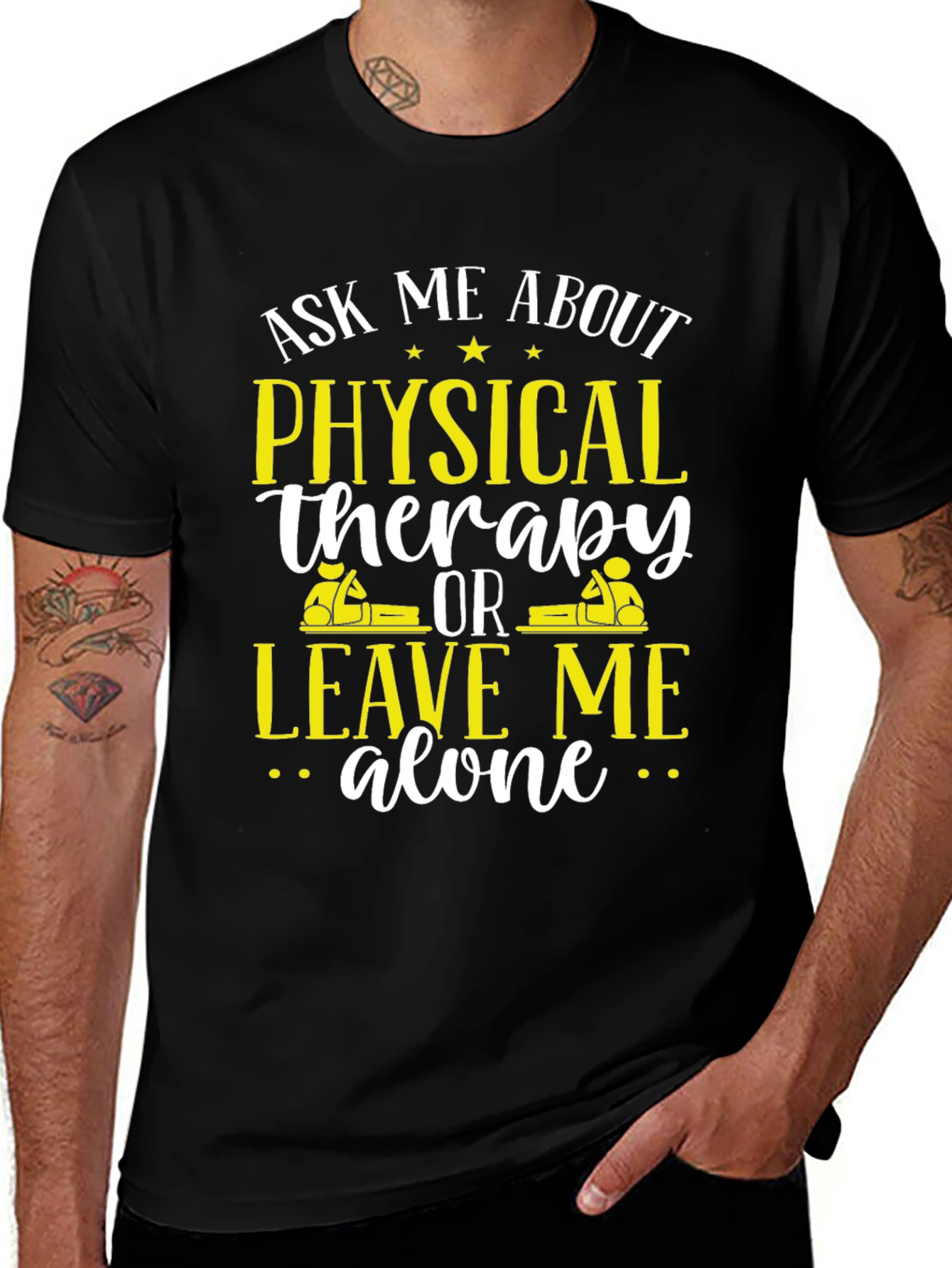 Physical Therapy Ask Me About T-Shirt