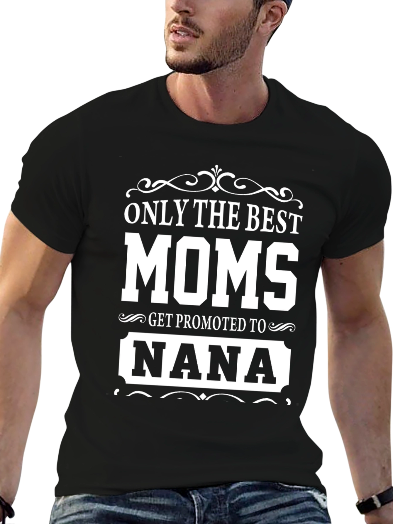 Best Moms Get Promoted To Nana T-Shirt