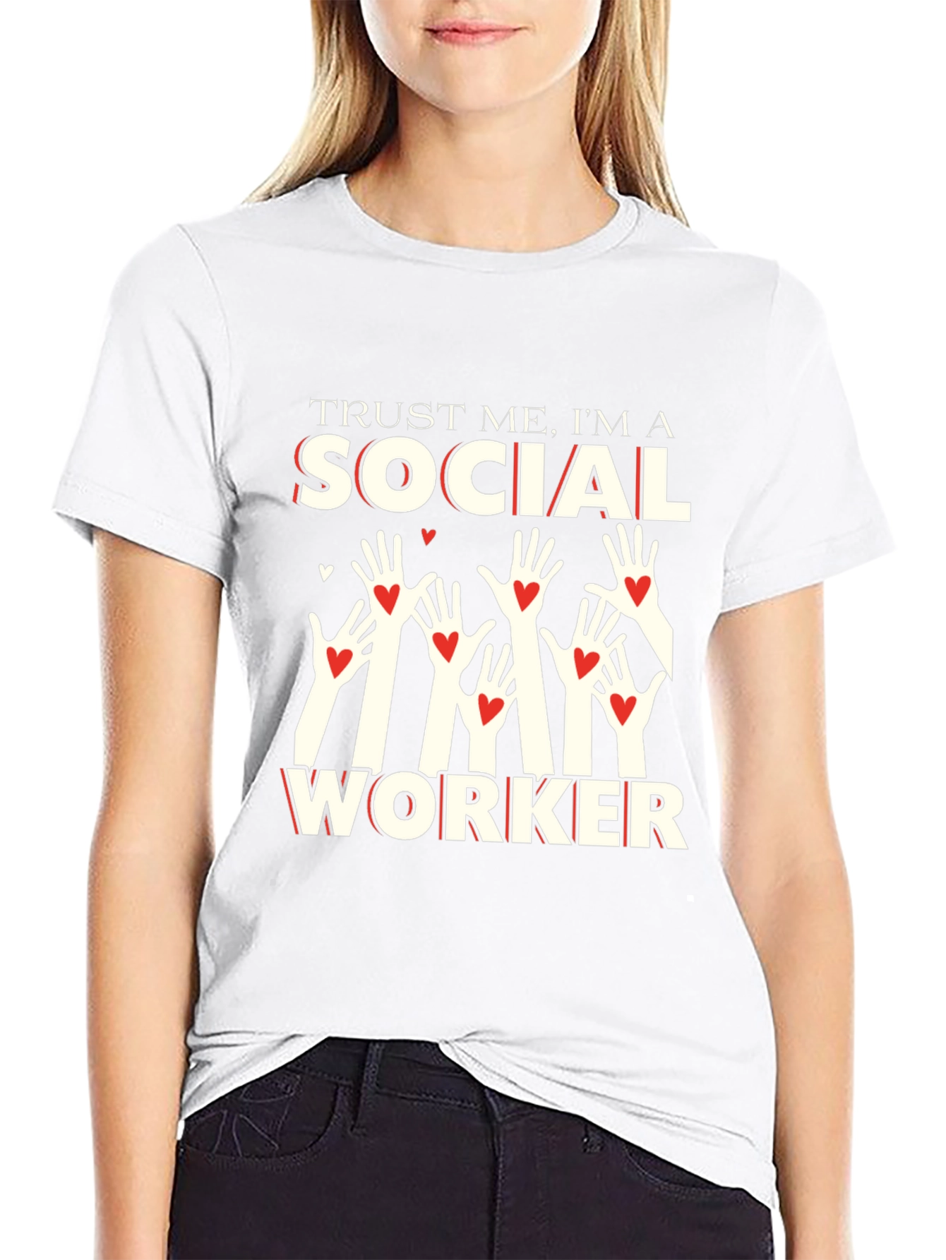 Trust Me Social Worker Graphic T-Shirt