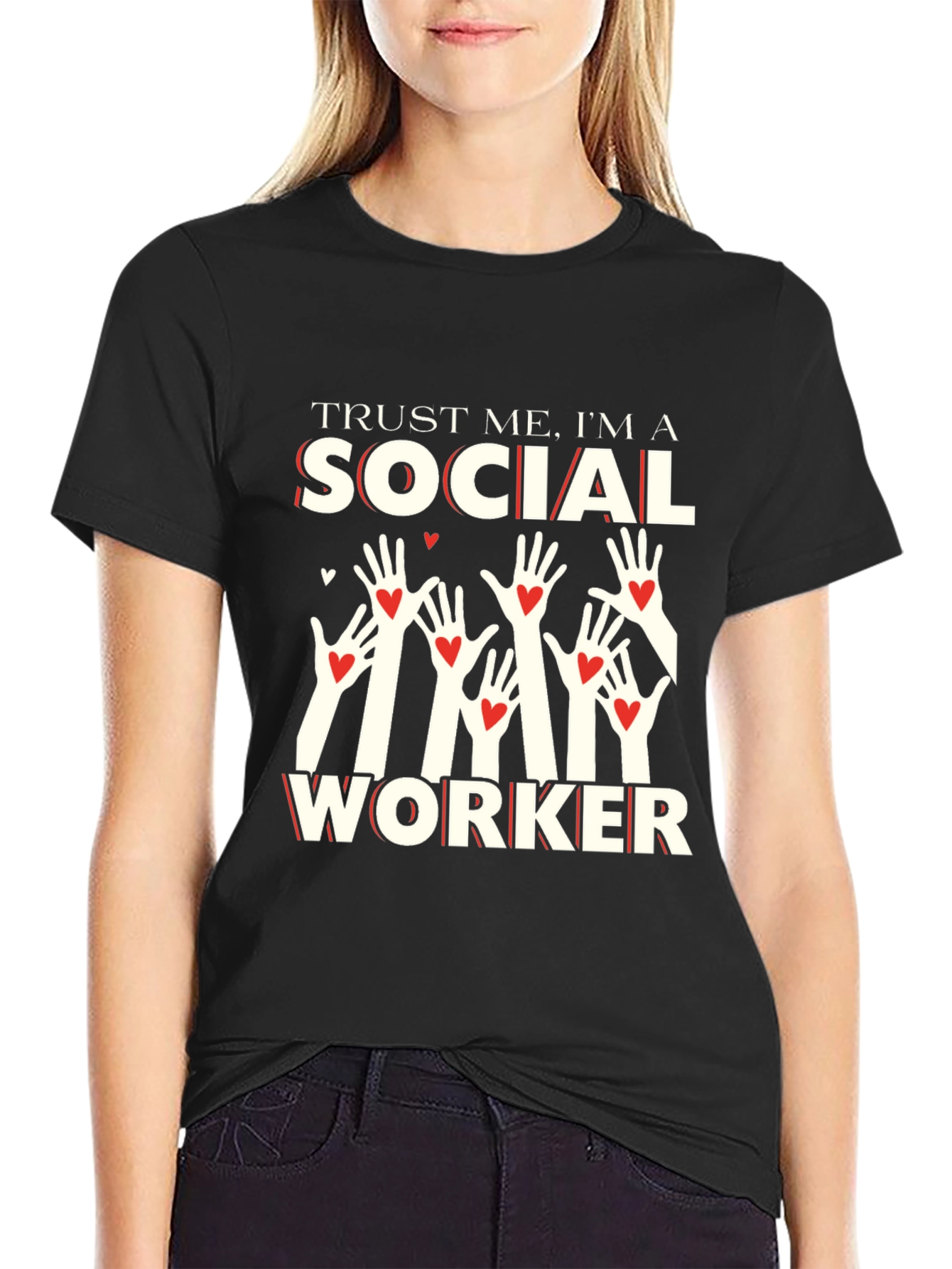 Trust Me Social Worker Graphic T-Shirt