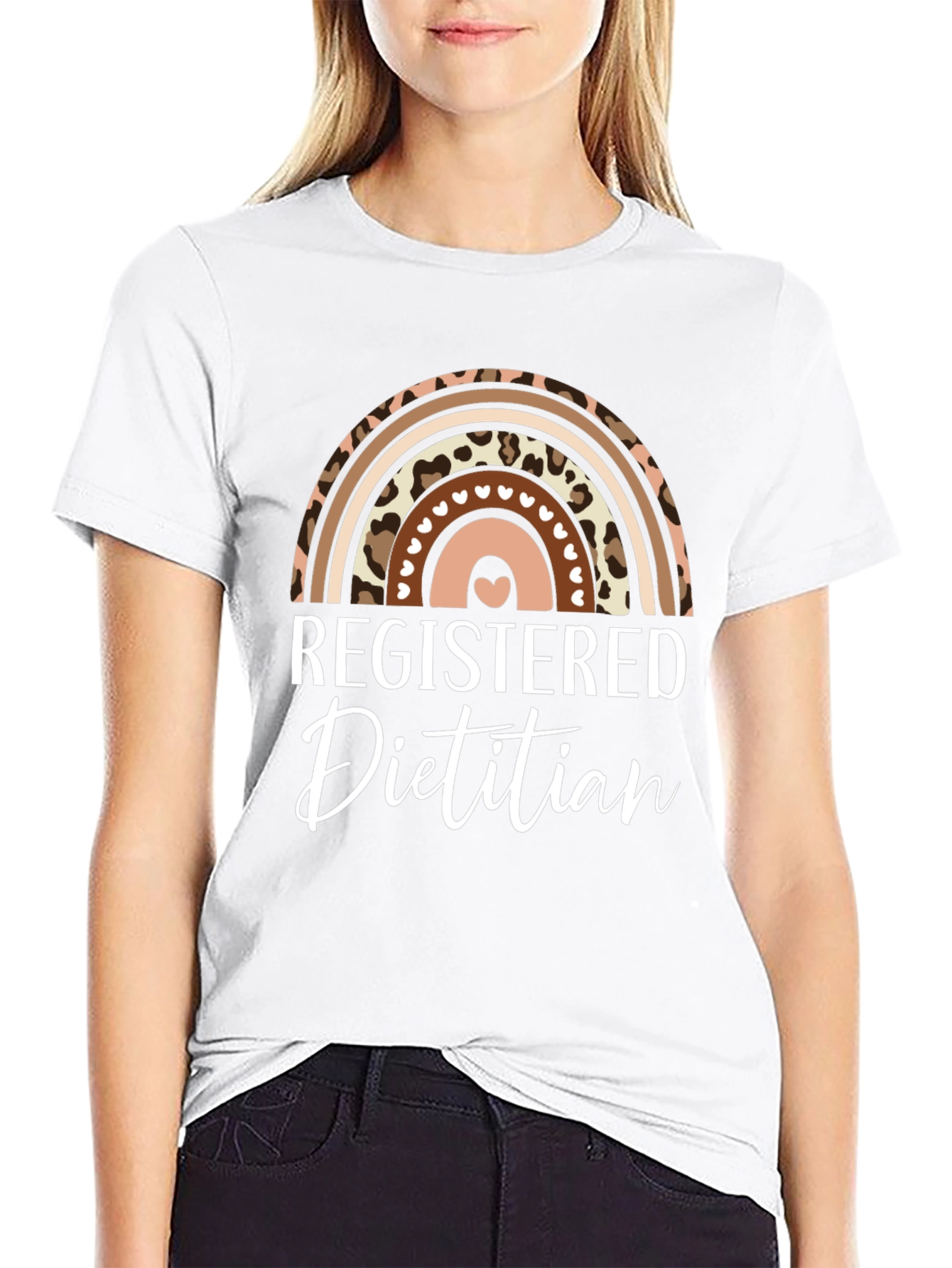Registered Dietitian Rainbow T-Shirt
