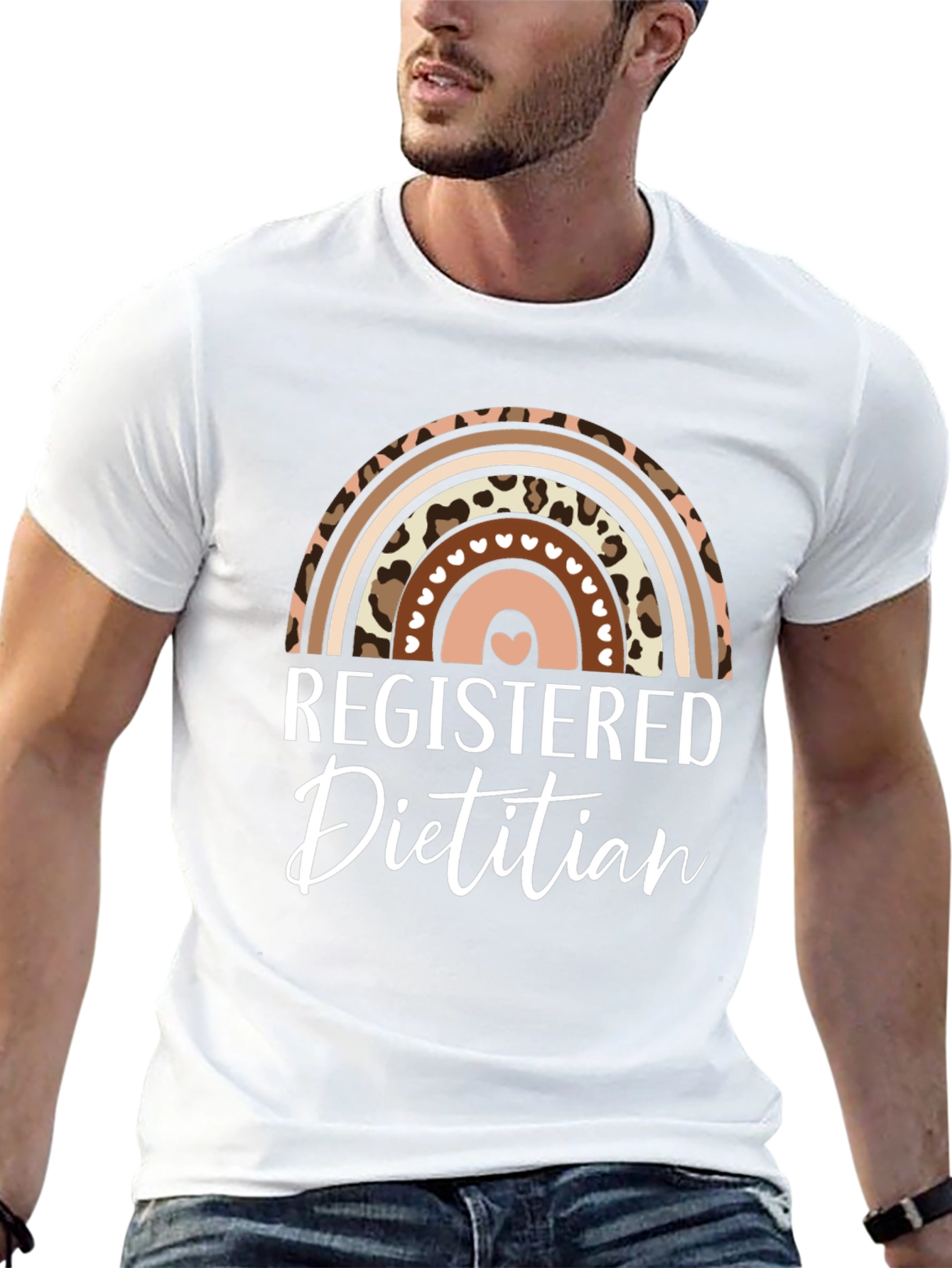 Registered Dietitian Rainbow T-Shirt