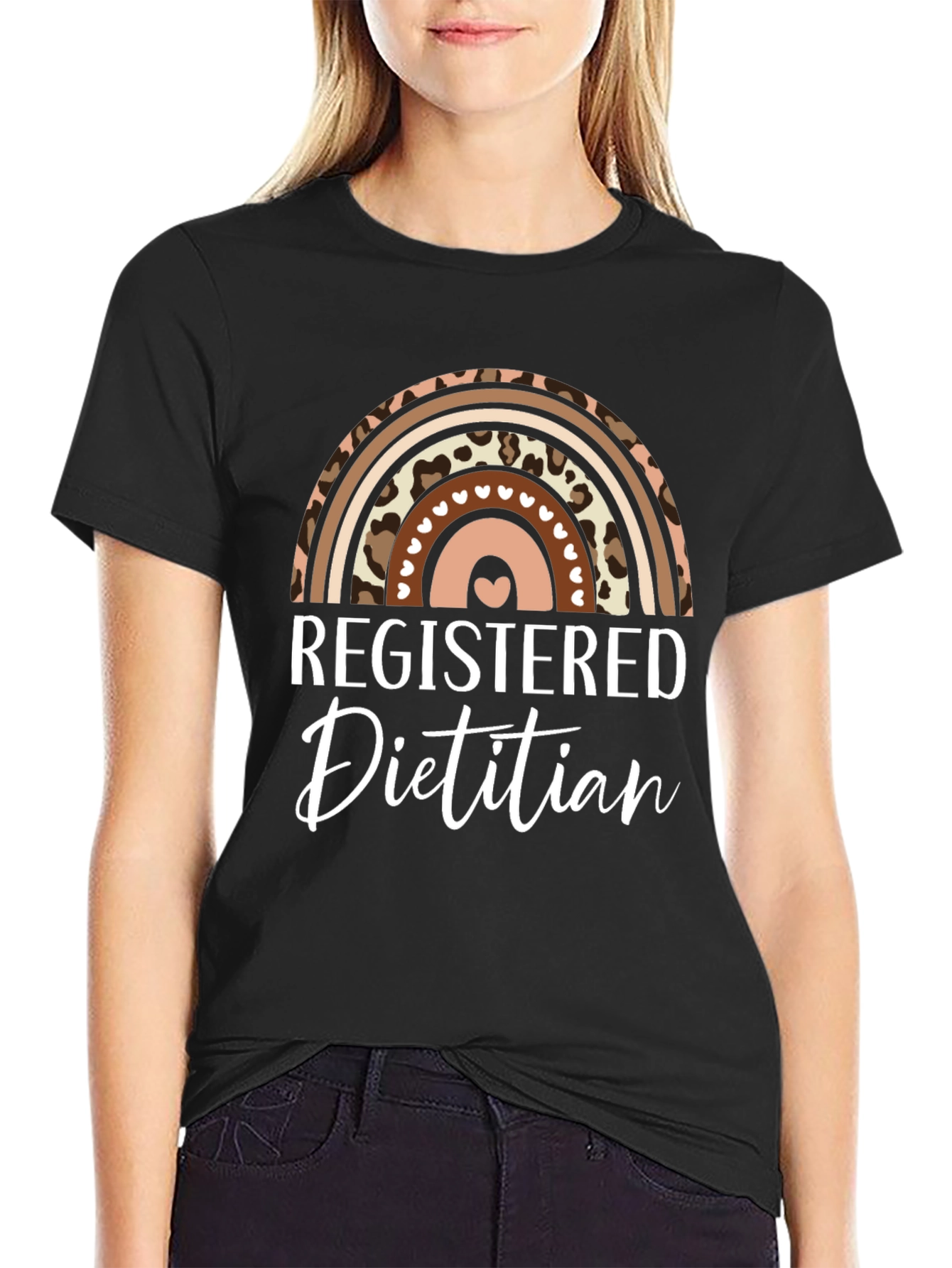 Registered Dietitian Rainbow T-Shirt