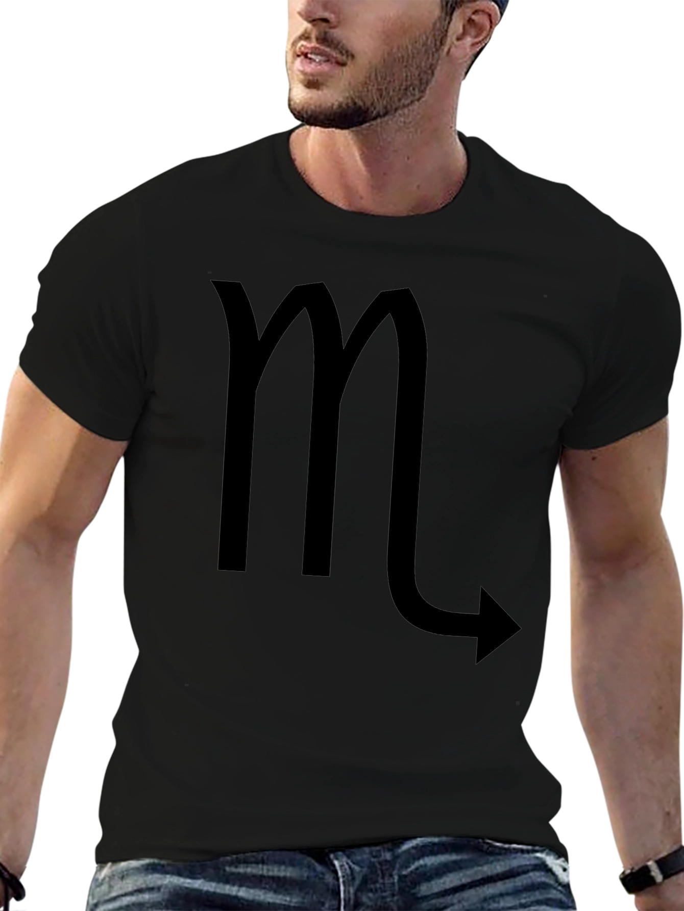 Scorpio Zodiac Sign Black T-Shirt