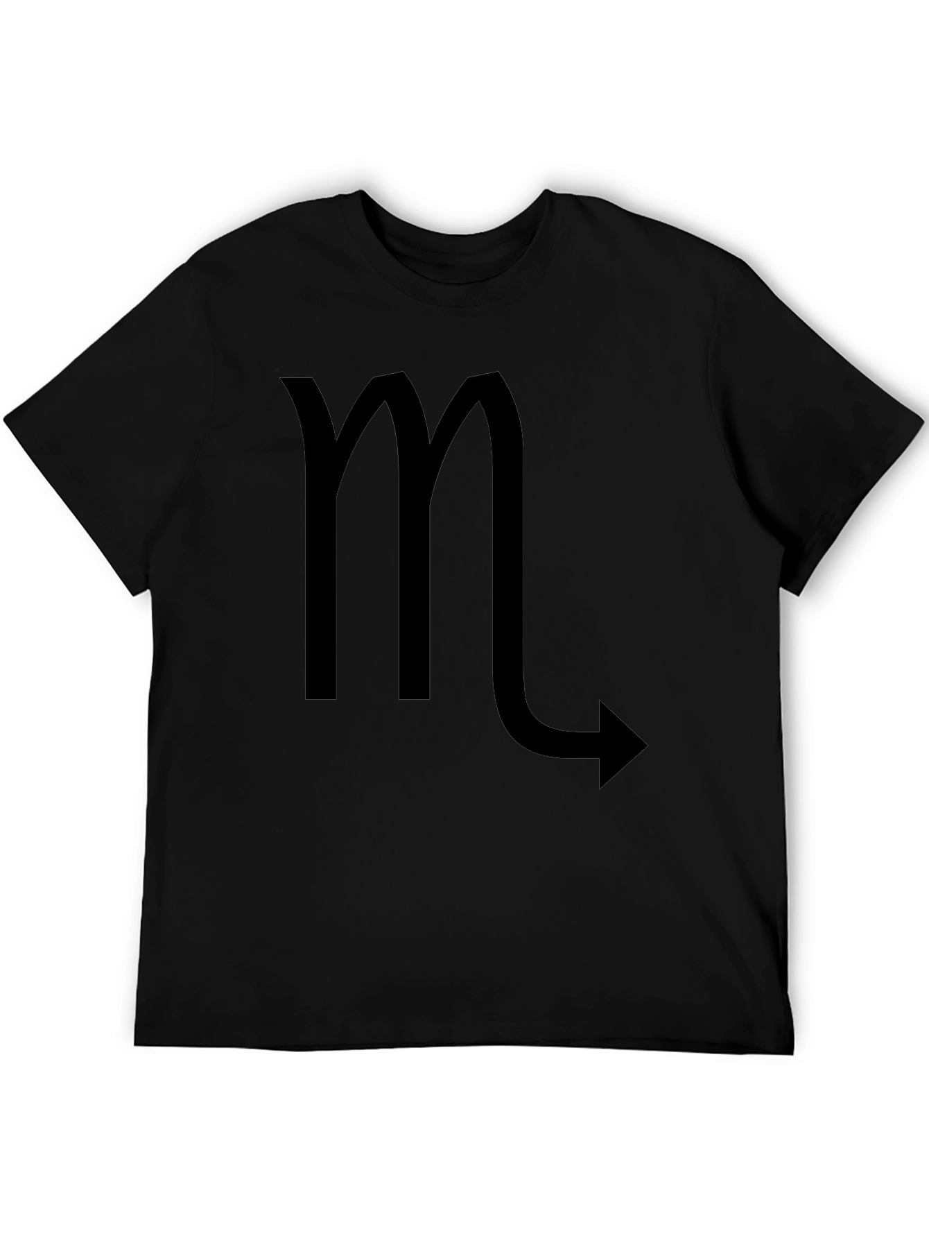 Scorpio Zodiac Sign Black T-Shirt