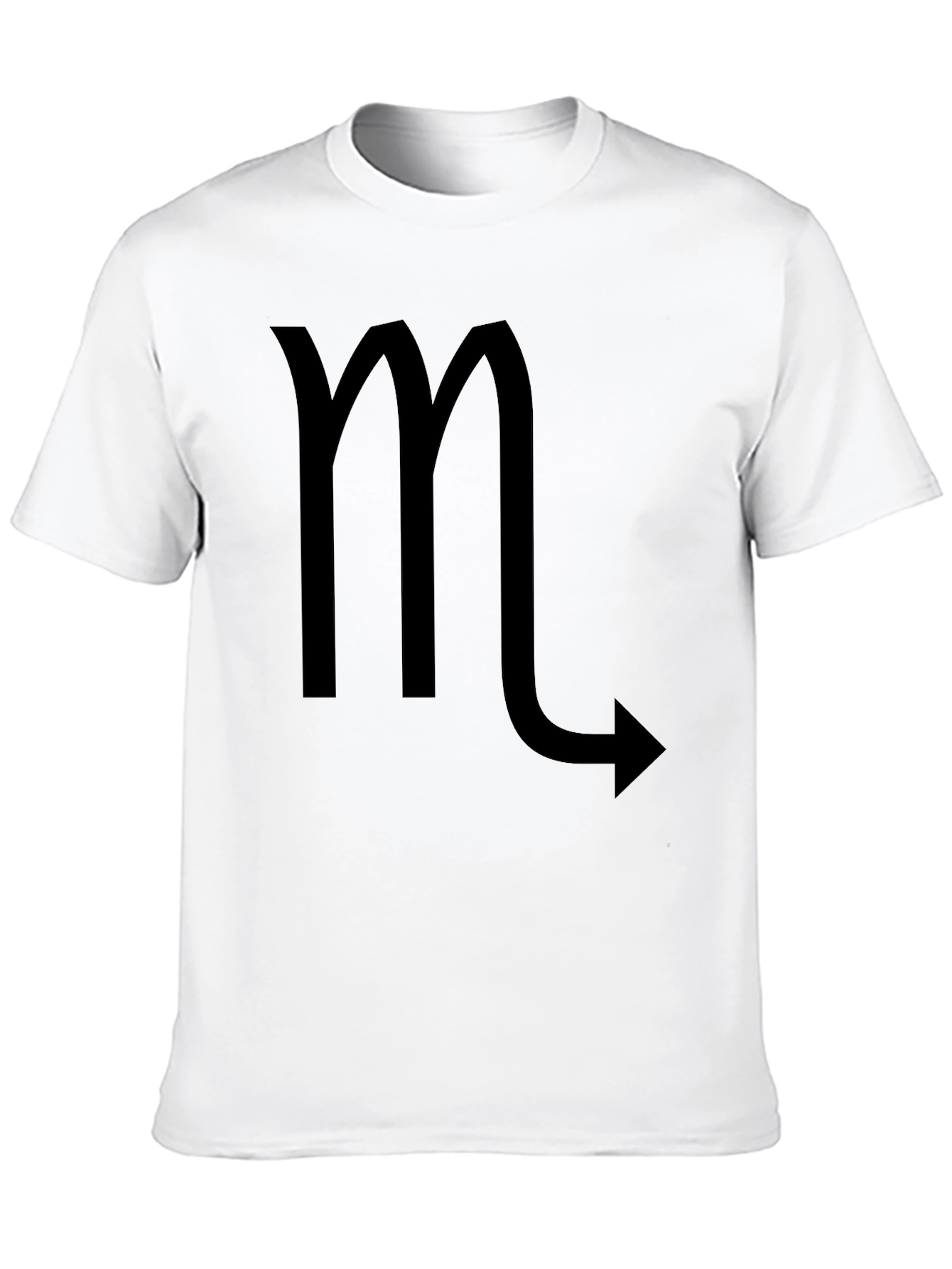 Scorpio Zodiac Sign Black T-Shirt
