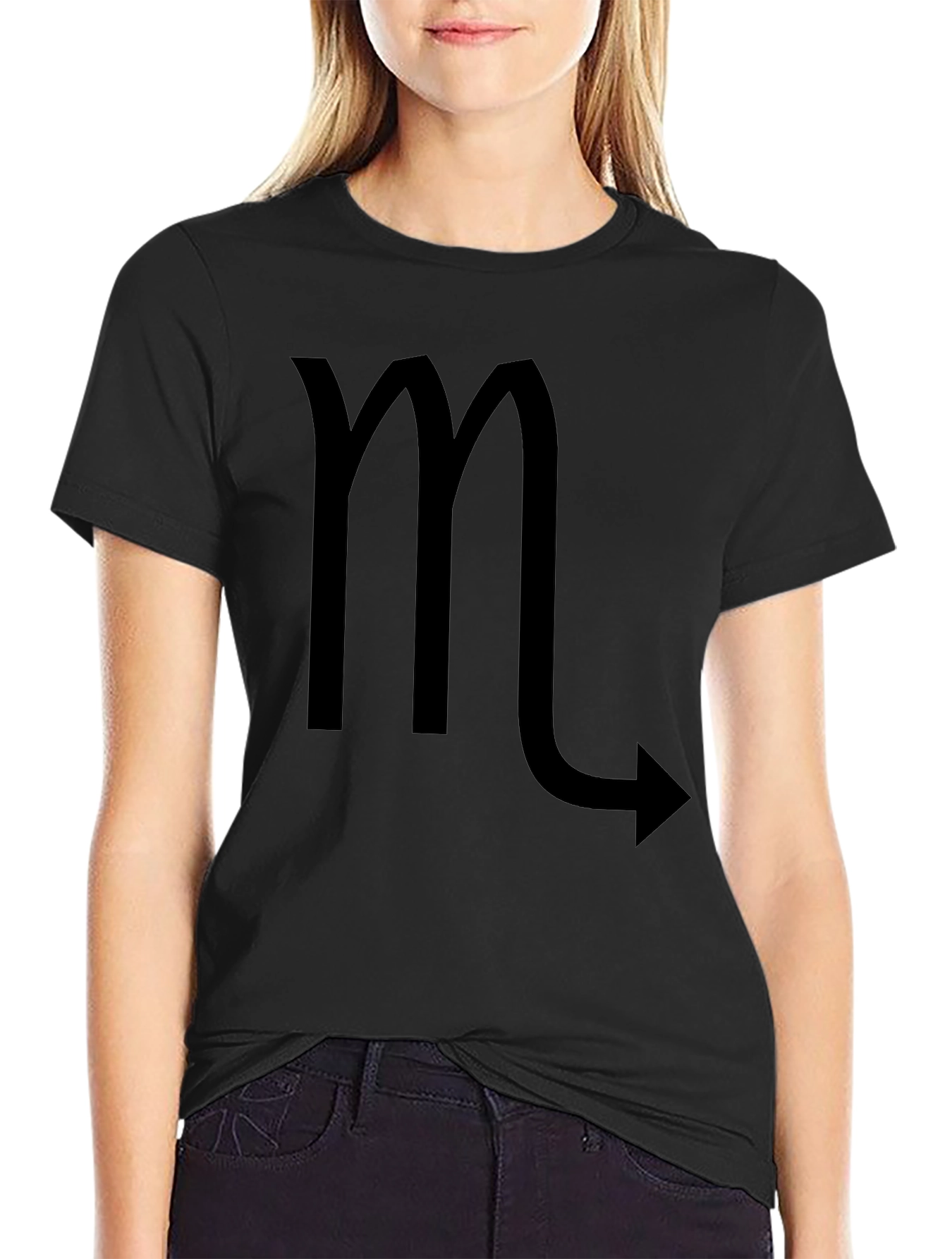Scorpio Zodiac Sign Black T-Shirt