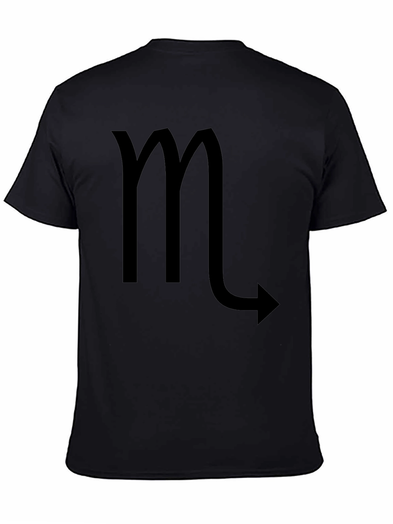 Scorpio Zodiac Sign Black T-Shirt