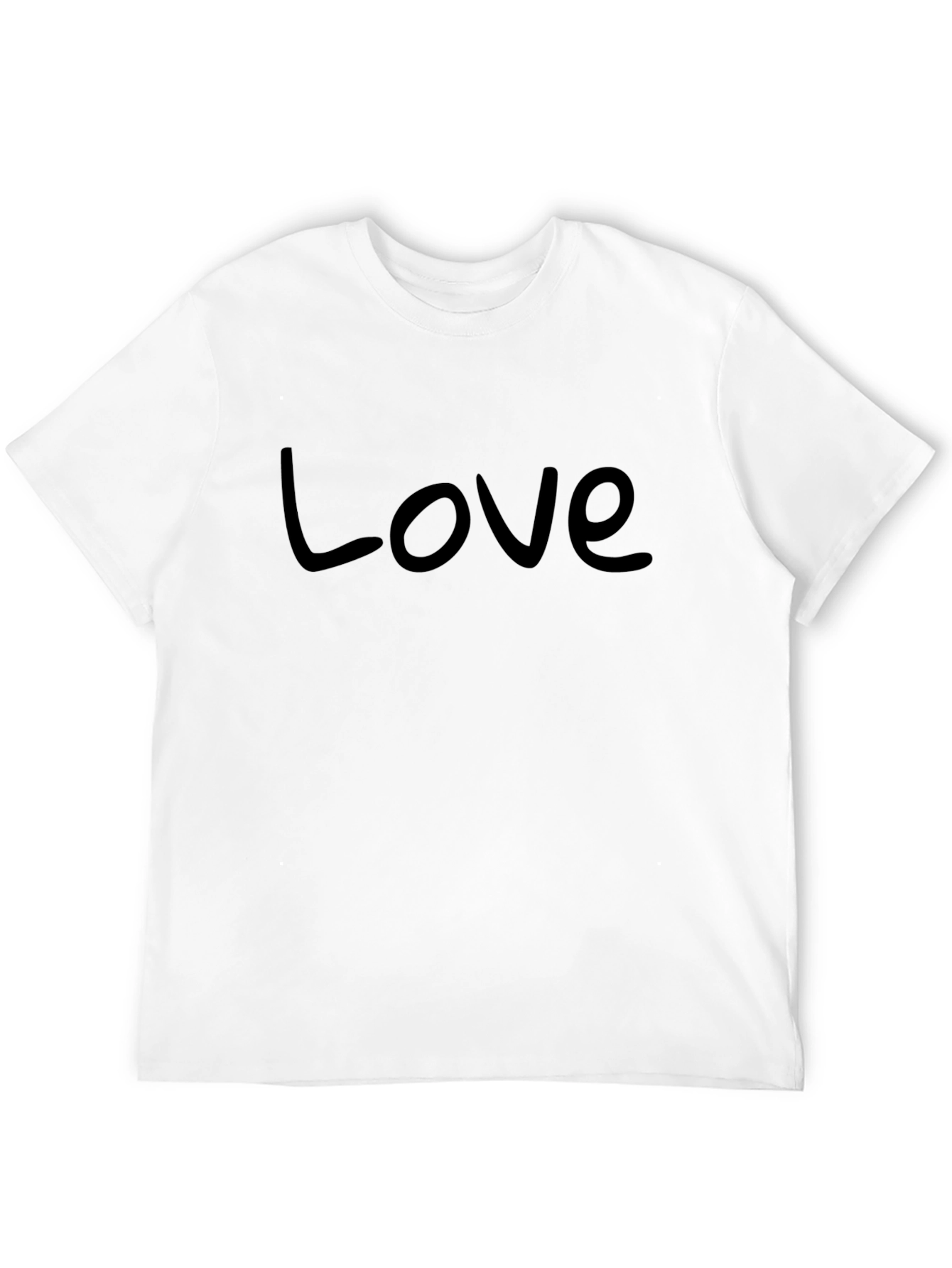Love Black T-Shirt - Stylish & Comfortable