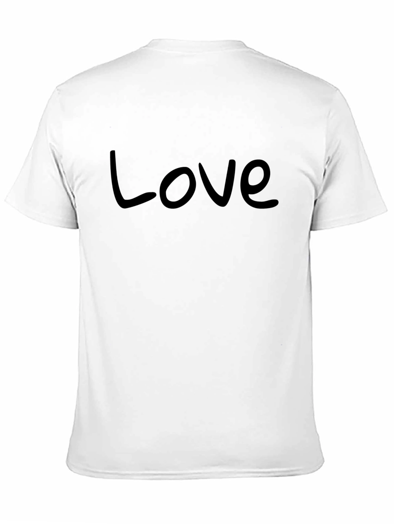 Love Black T-Shirt - Stylish & Comfortable