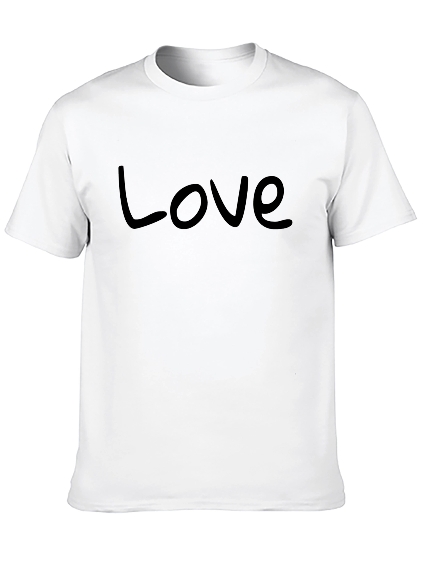 Love Black T-Shirt - Stylish & Comfortable
