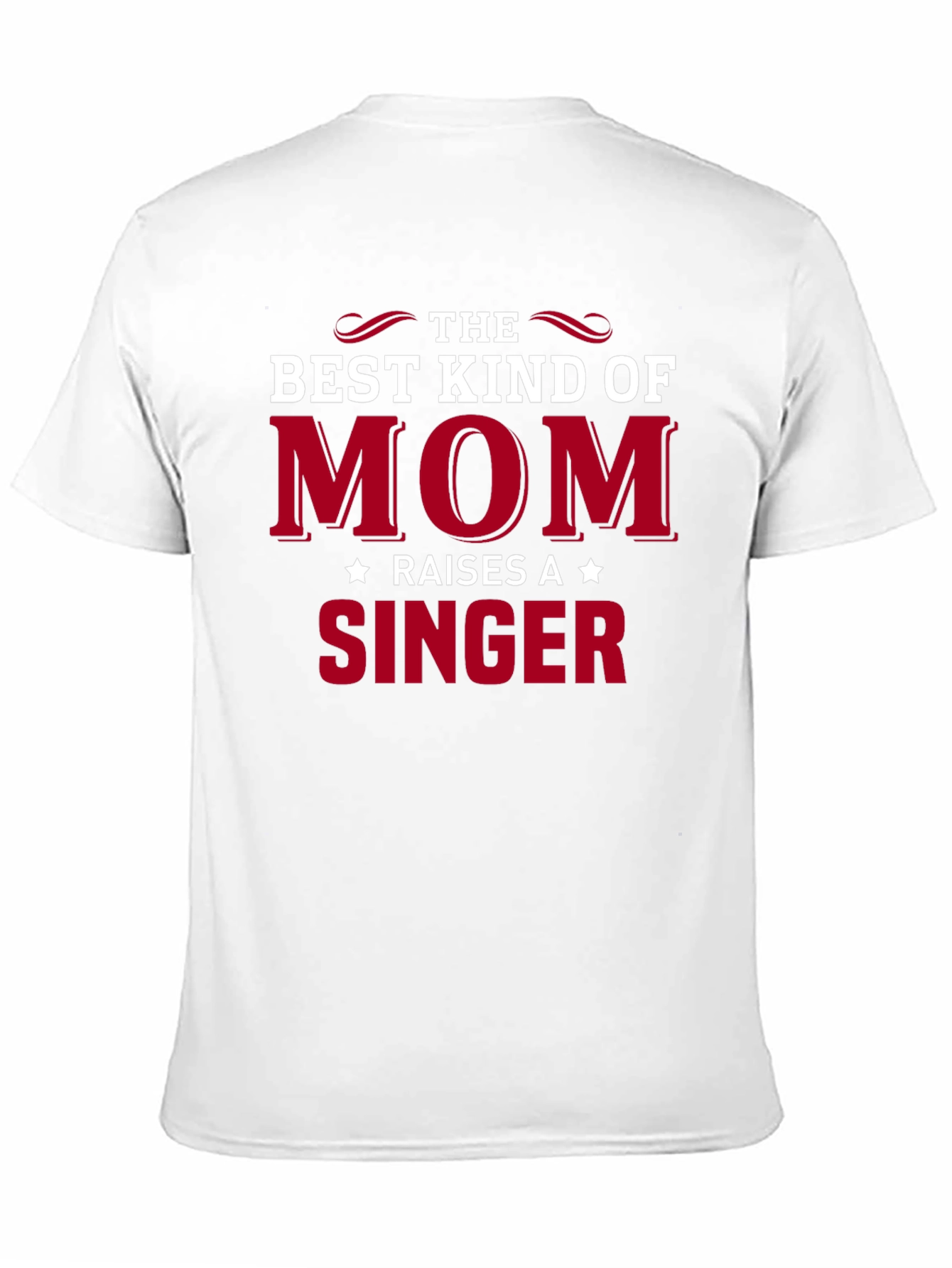 Best Kind of Mom Raises a Singer Black T-Shirt