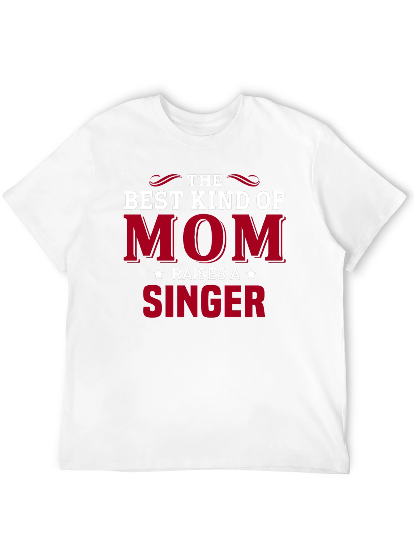 Best Kind of Mom Raises a Singer Black T-Shirt