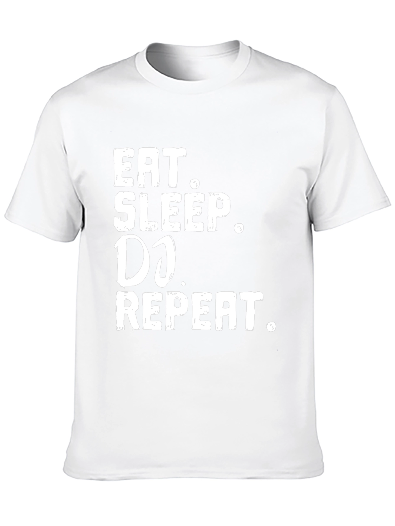Eat Sleep DJ Repeat Graphic T-Shirt