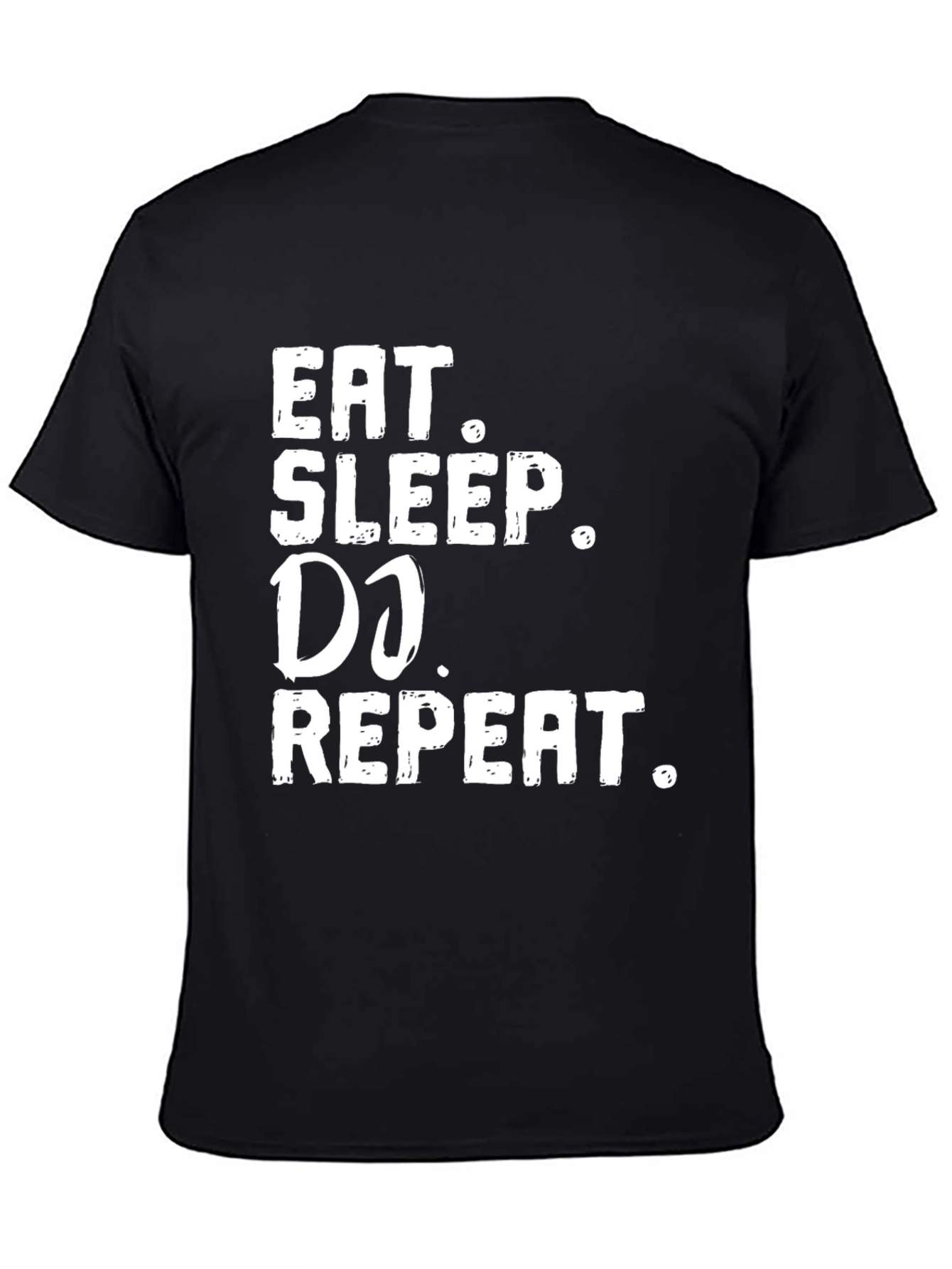 Eat Sleep DJ Repeat Graphic T-Shirt