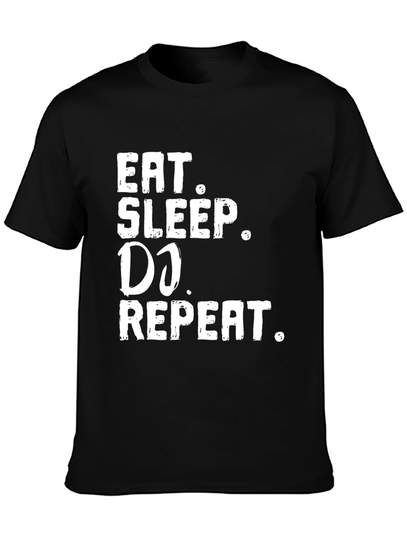Eat Sleep DJ Repeat Graphic T-Shirt