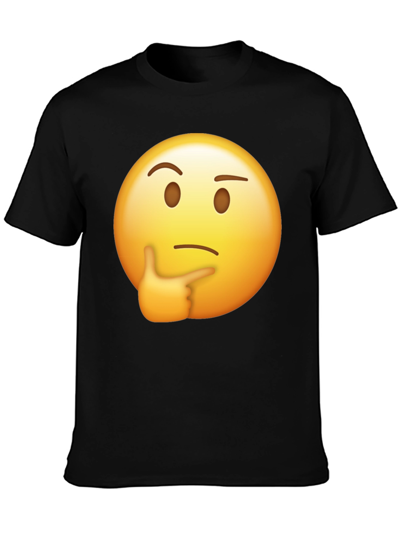 Thinking Emoji Graphic T-Shirt
