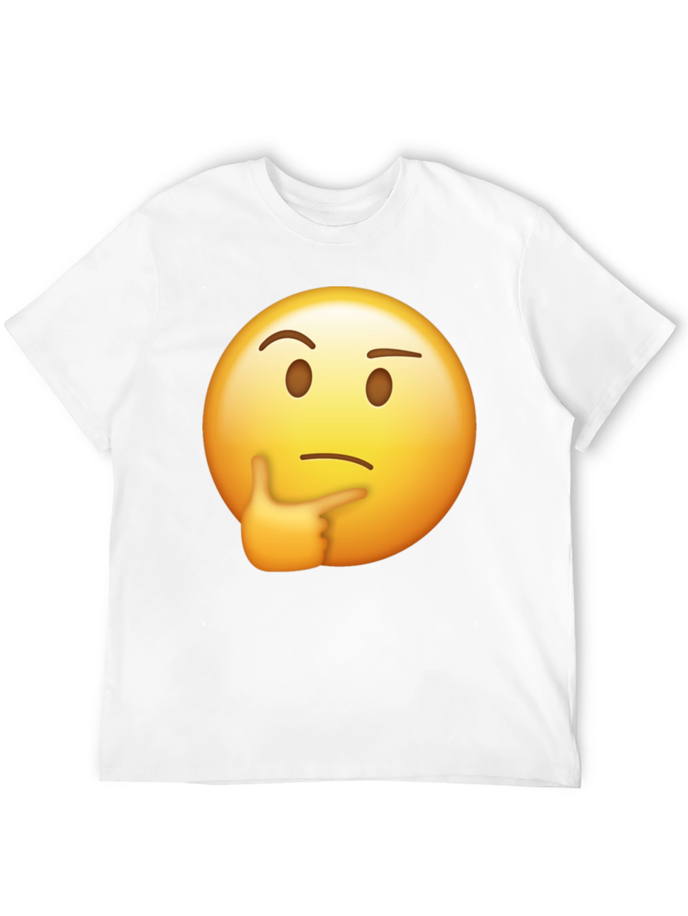 Thinking Emoji Graphic T-Shirt