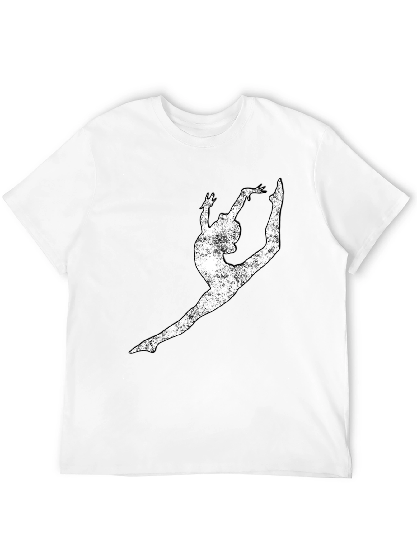 Gymnast Silhouette Tee - Athletic Style
