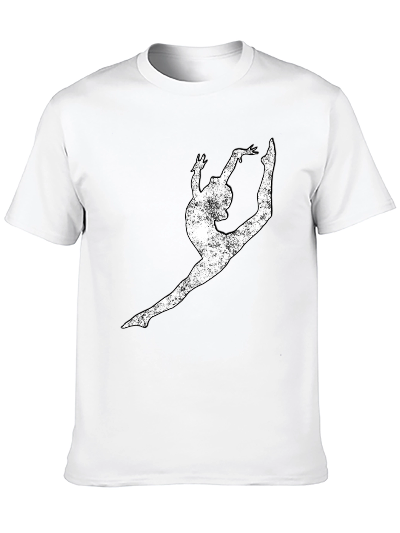 Gymnast Silhouette Tee - Athletic Style