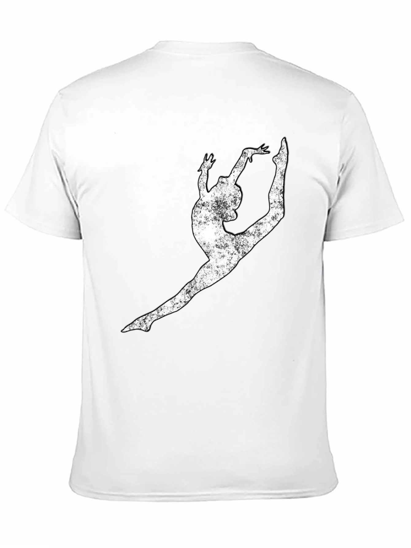 Gymnast Silhouette Tee - Athletic Style