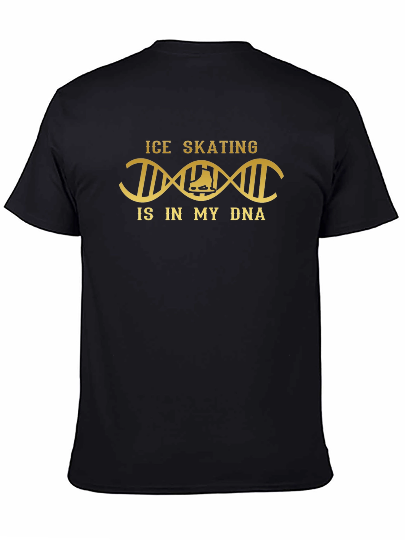 Ice Skating DNA Graphic T-Shirt