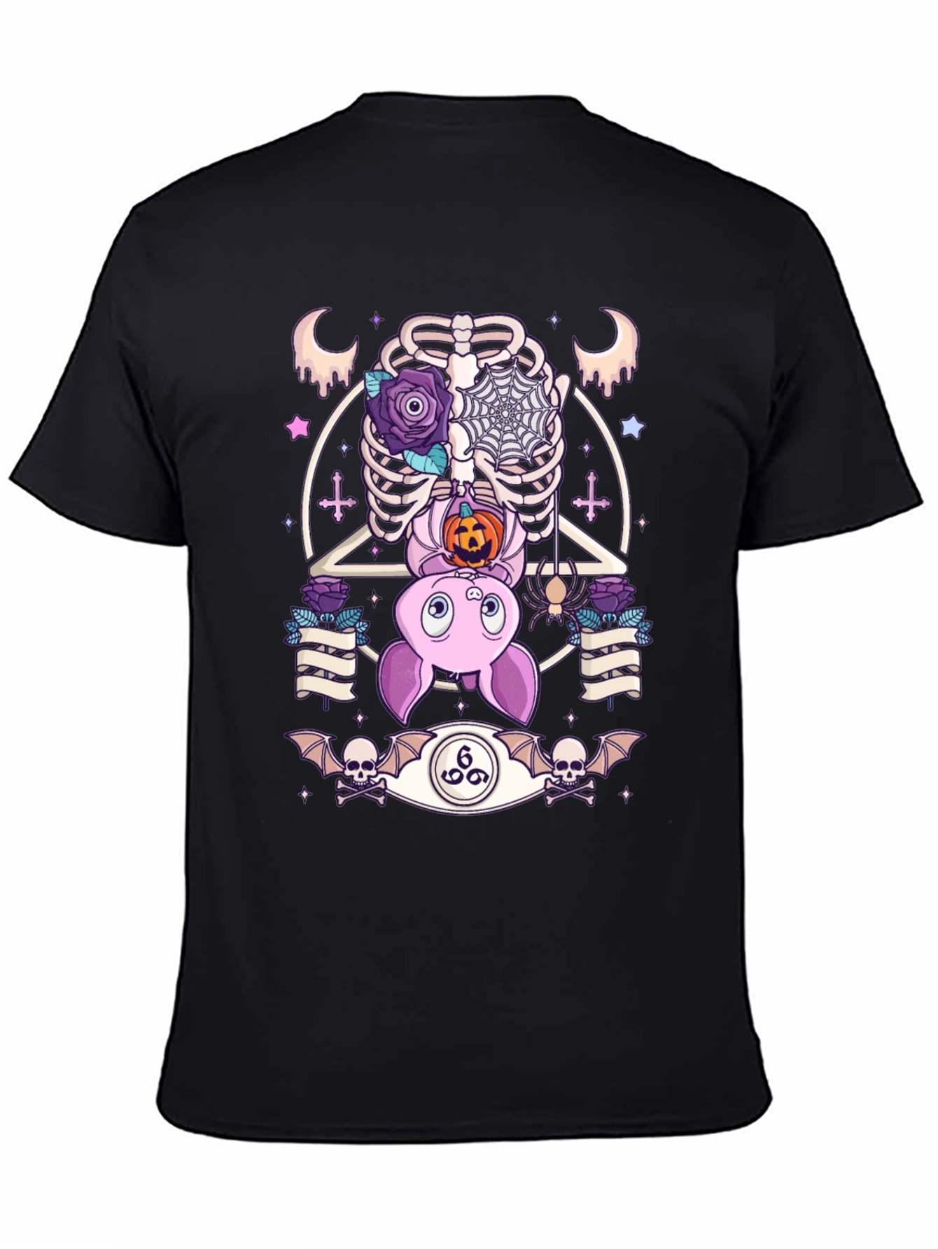 Gothic Halloween Bat T-Shirt
