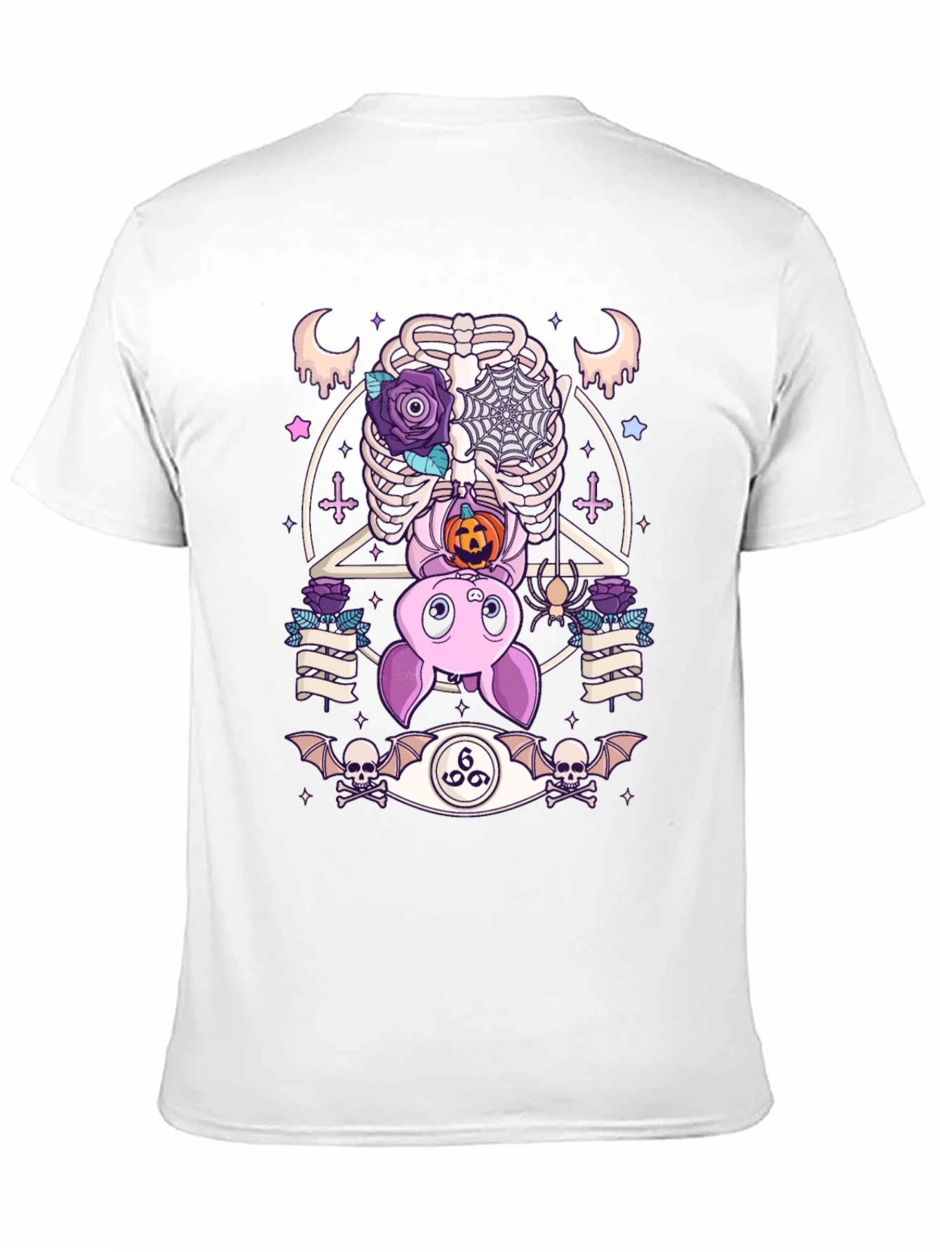 Gothic Halloween Bat T-Shirt