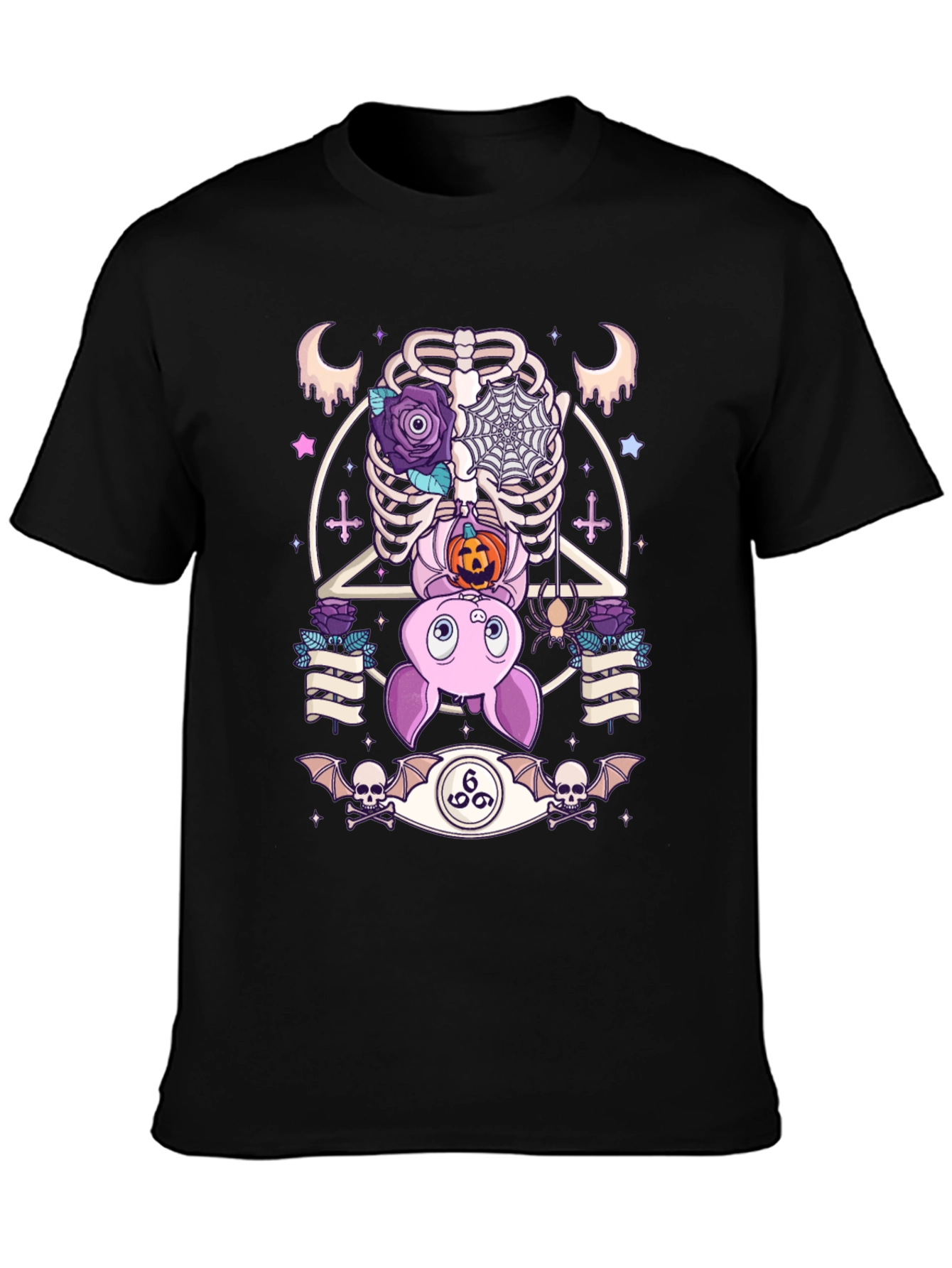 Gothic Halloween Bat T-Shirt