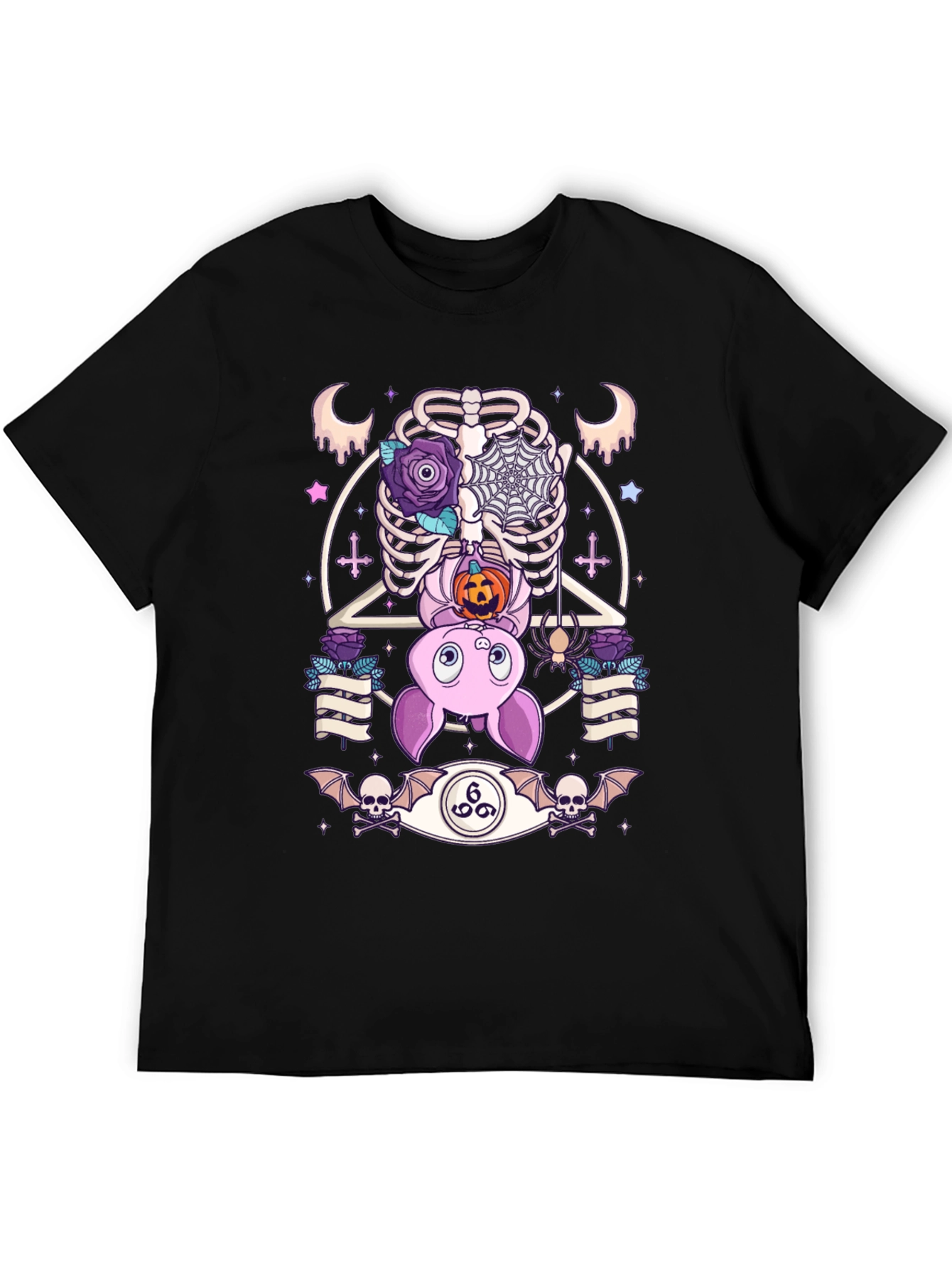 Gothic Halloween Bat T-Shirt