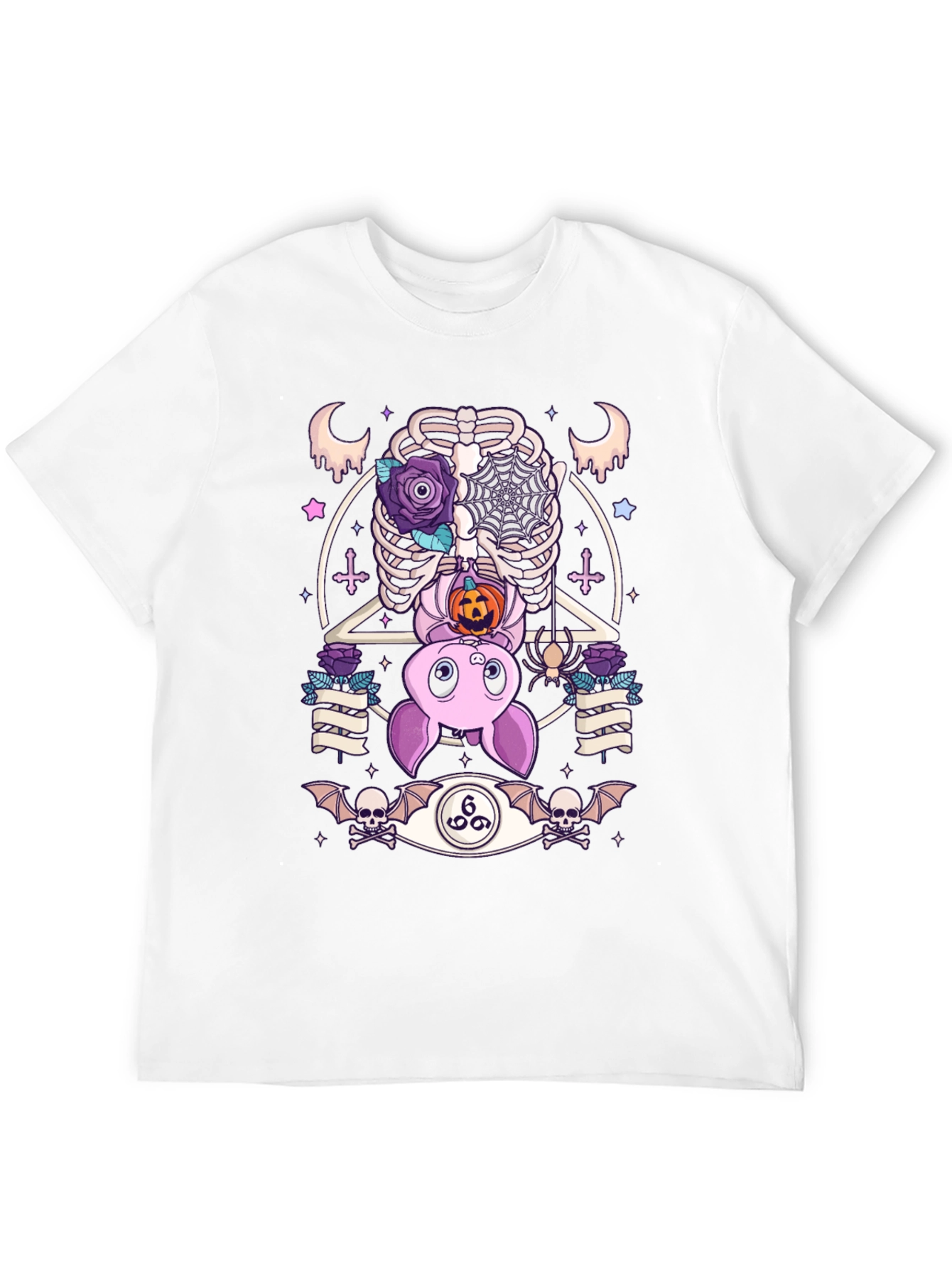 Gothic Halloween Bat T-Shirt