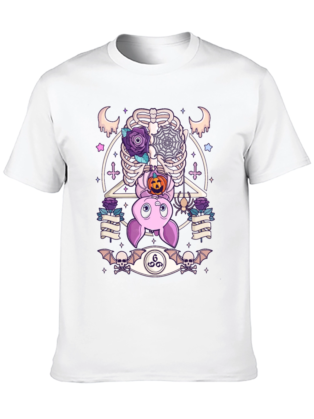 Gothic Halloween Bat T-Shirt