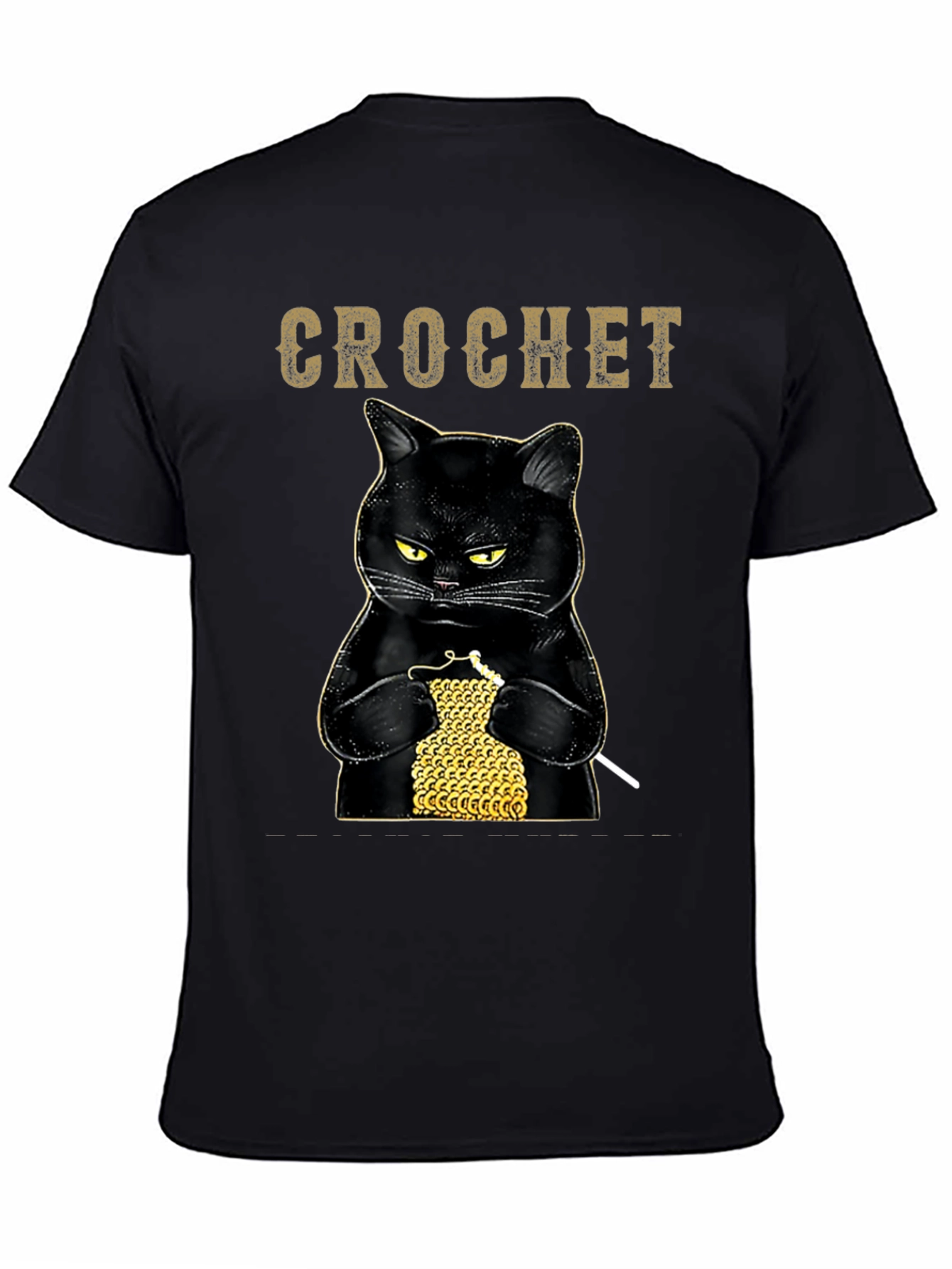 Crochet Cat T-Shirt