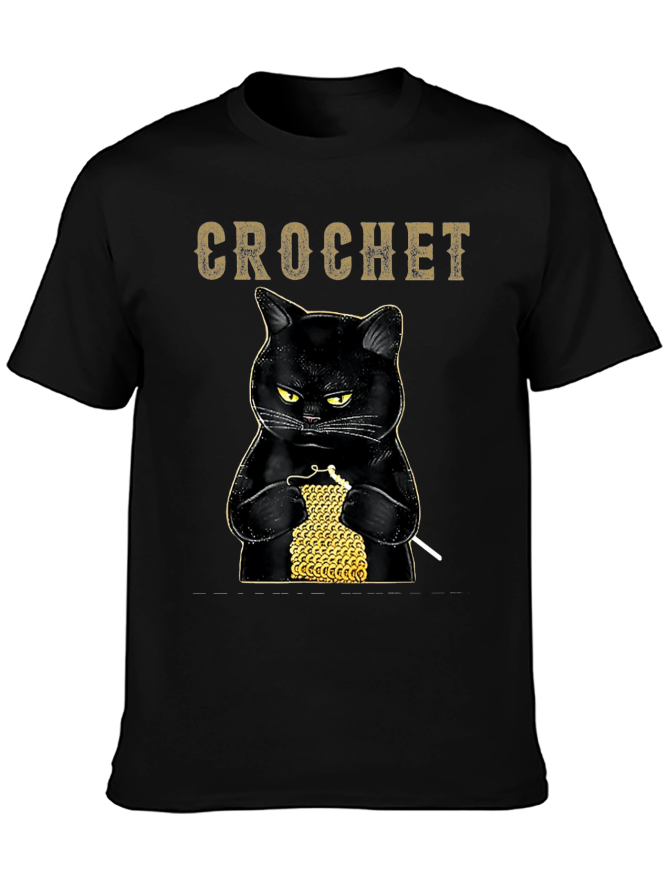 Crochet Cat T-Shirt