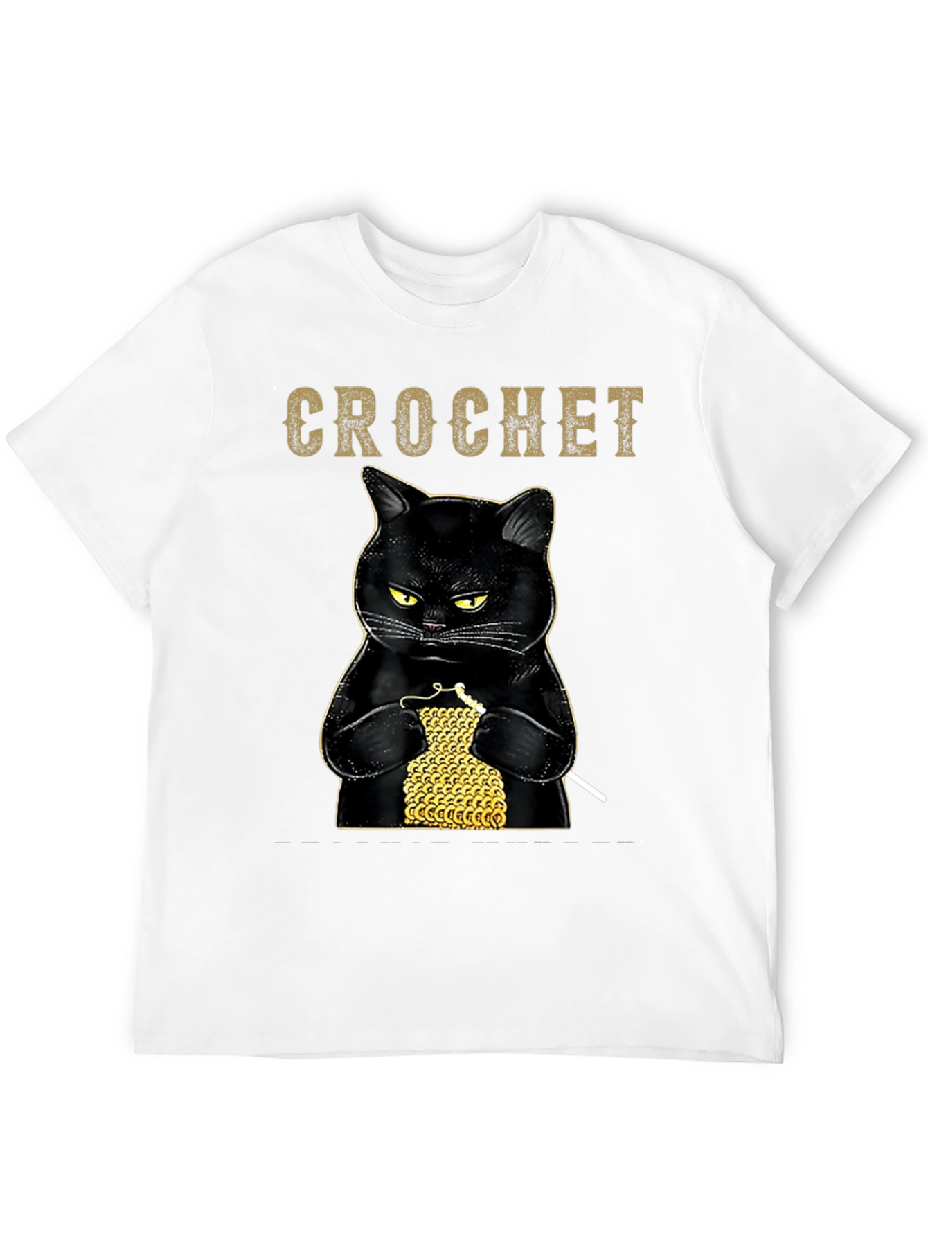 Crochet Cat T-Shirt