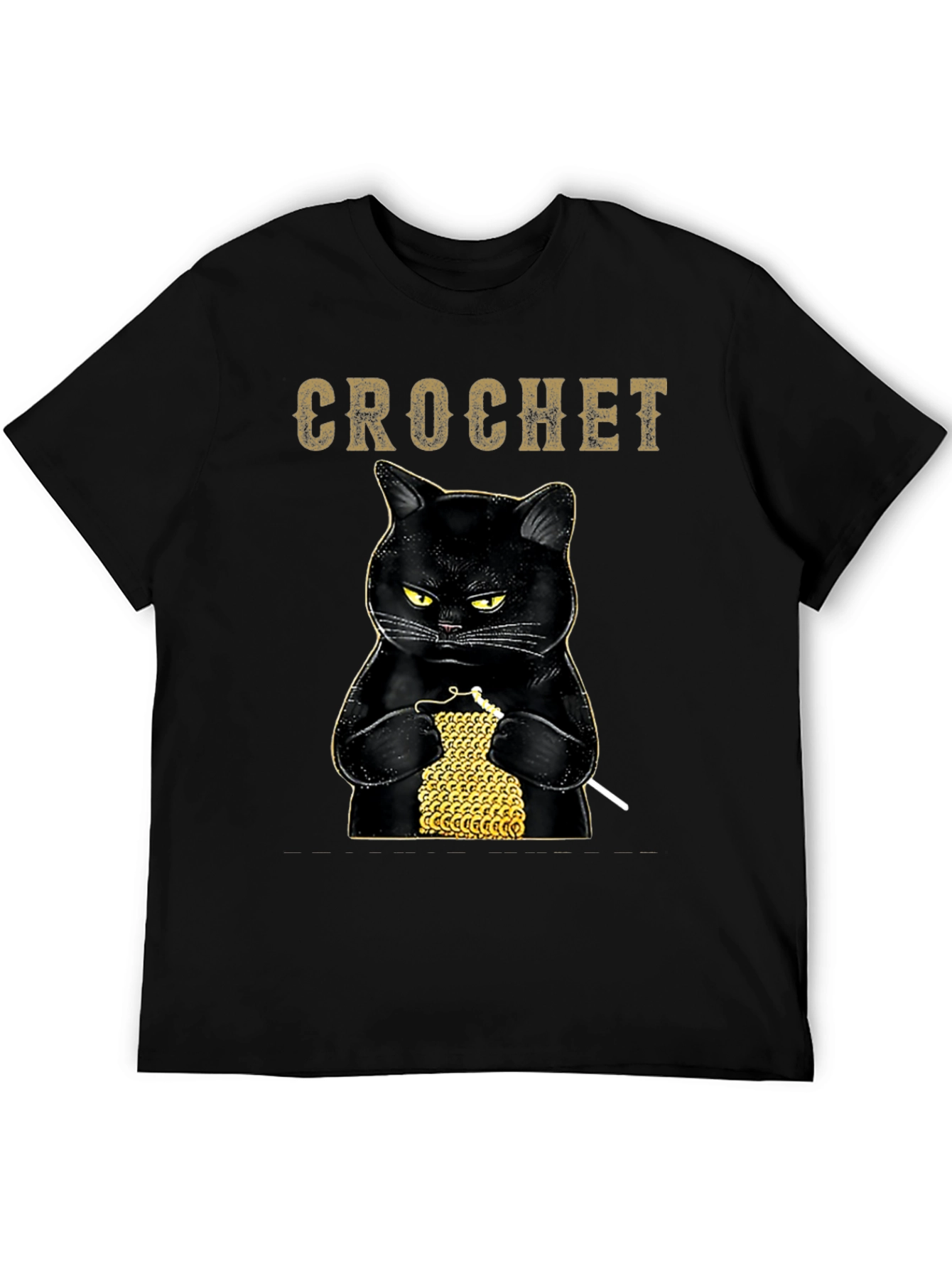 Crochet Cat T-Shirt