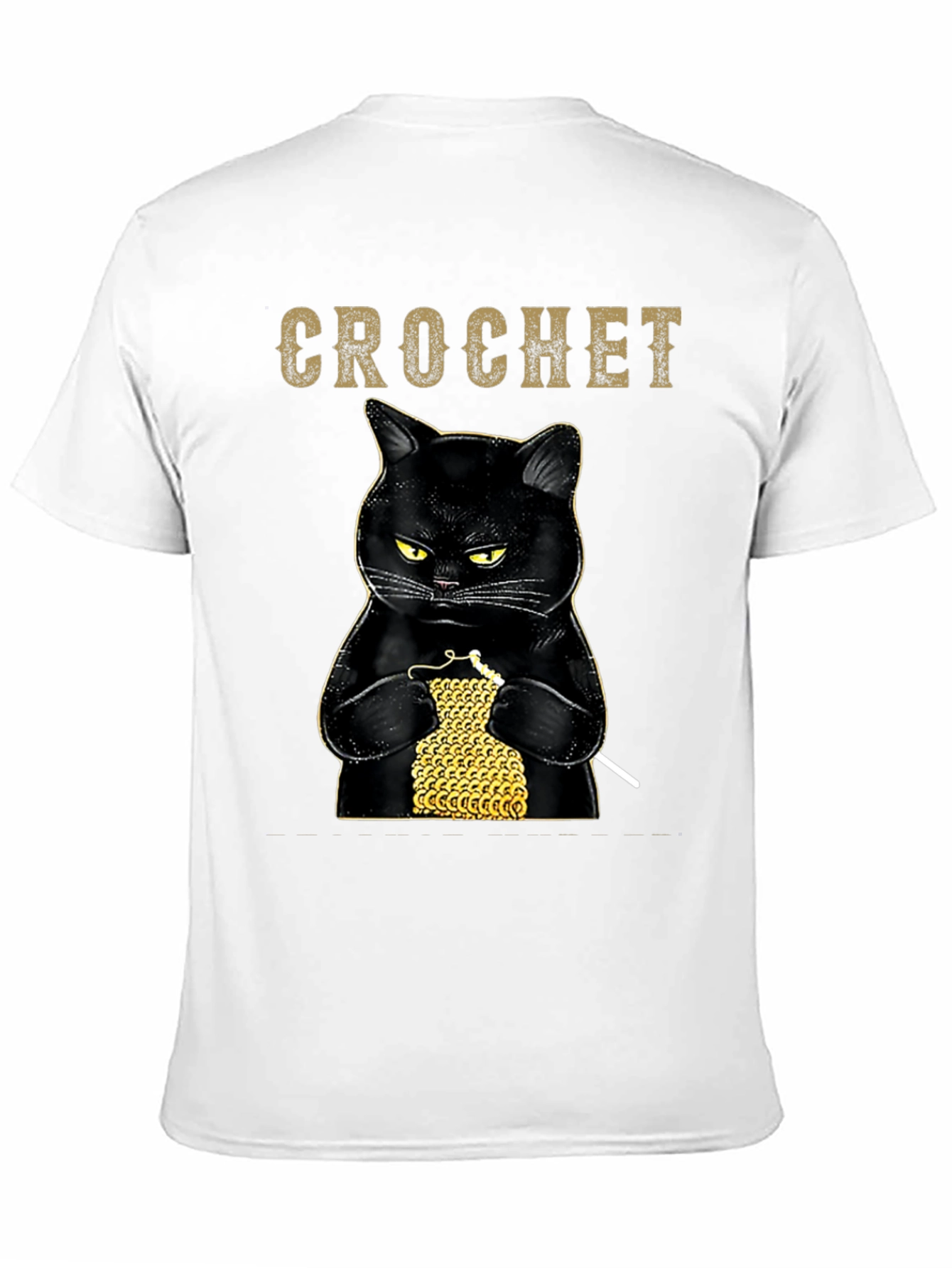Crochet Cat T-Shirt