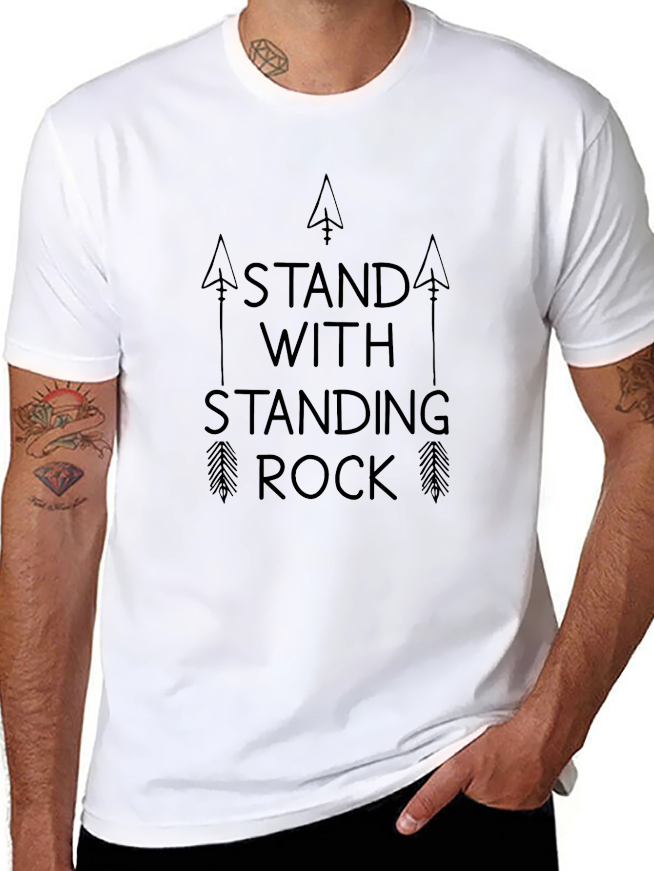 Stand With Standing Rock Graphic Tee