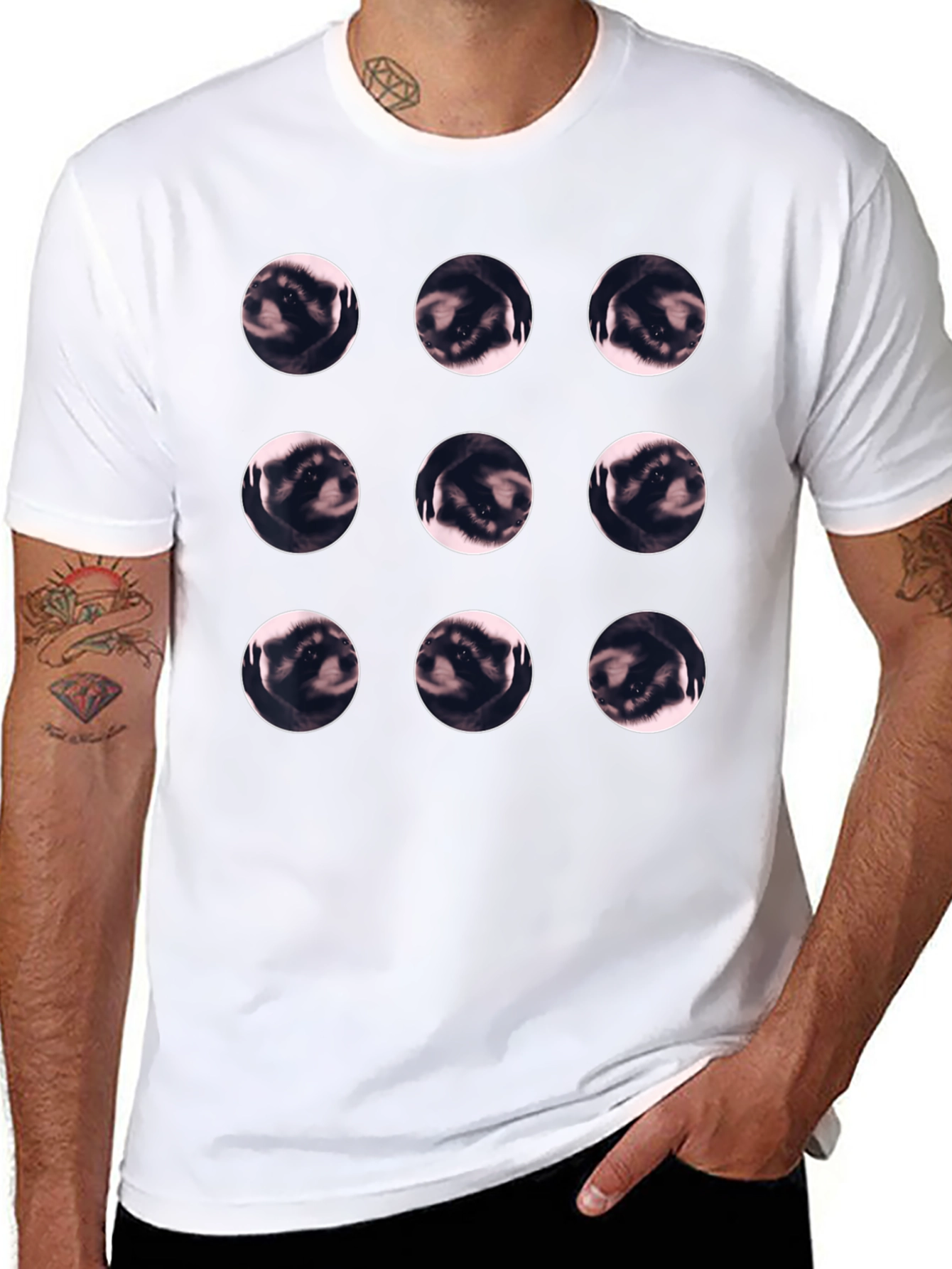 Unique Pattern T-Shirt for Men