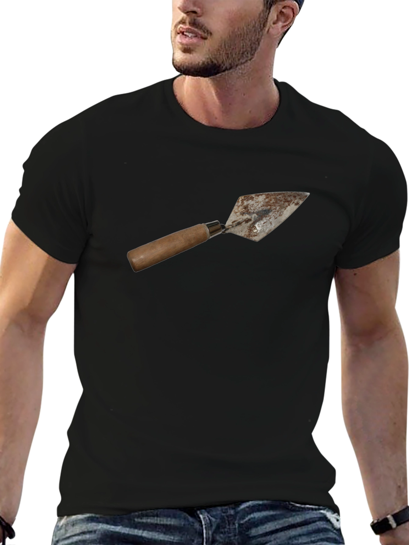 Trowel Graphic T-Shirt - Novelty Construction Tee