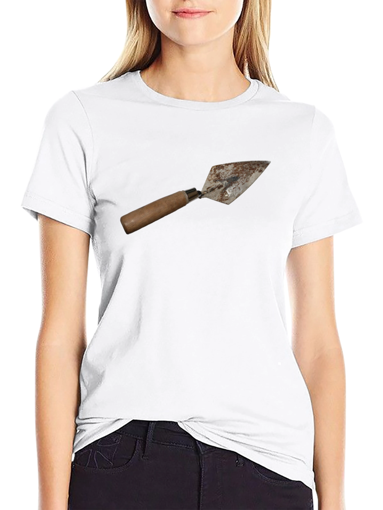 Trowel Graphic T-Shirt - Novelty Construction Tee