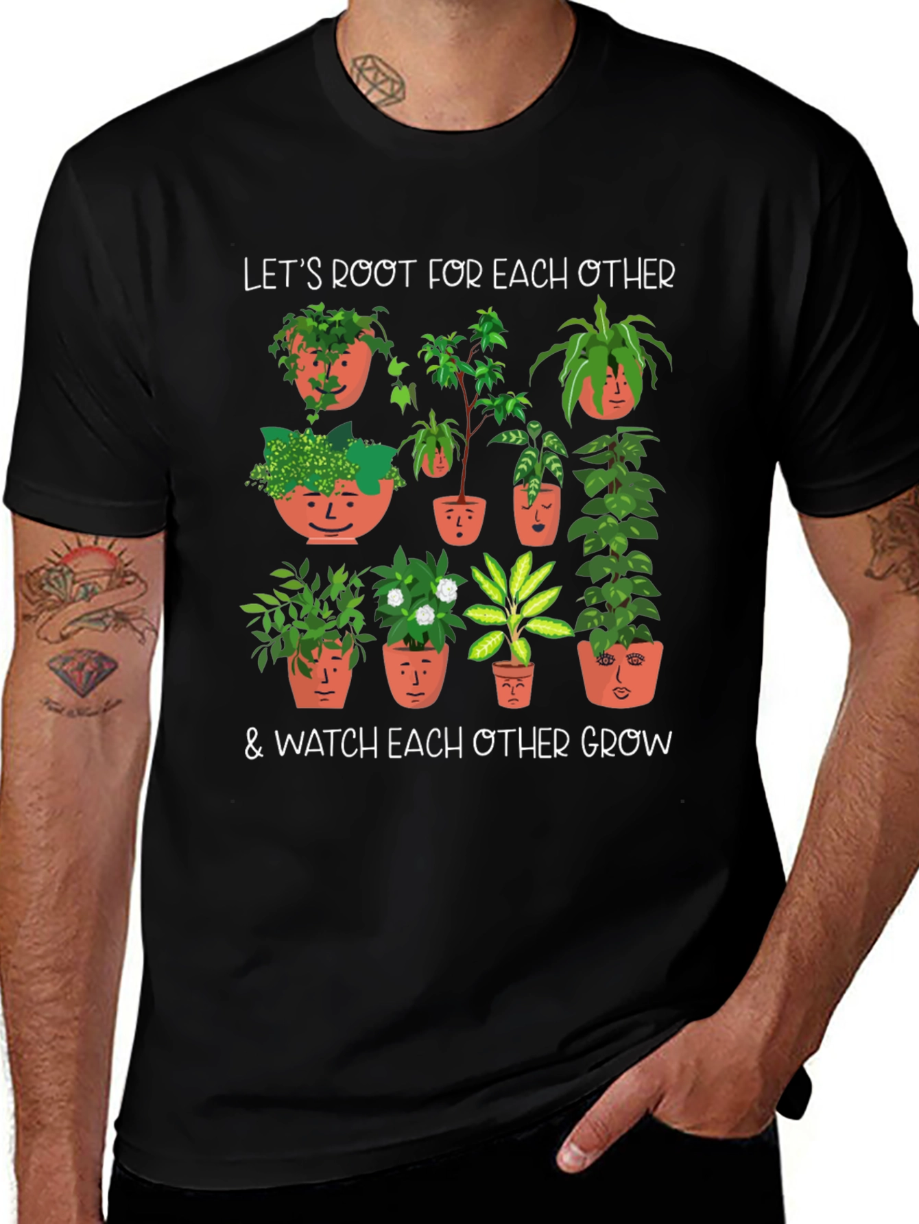 Plant Lover T-Shirt: Root for Each Other