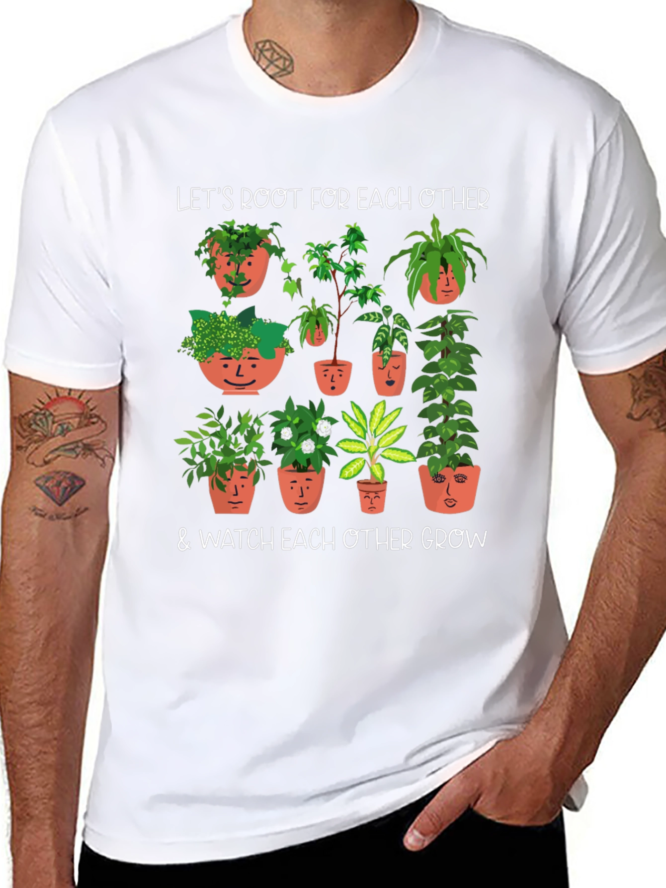 Plant Lover T-Shirt: Root for Each Other