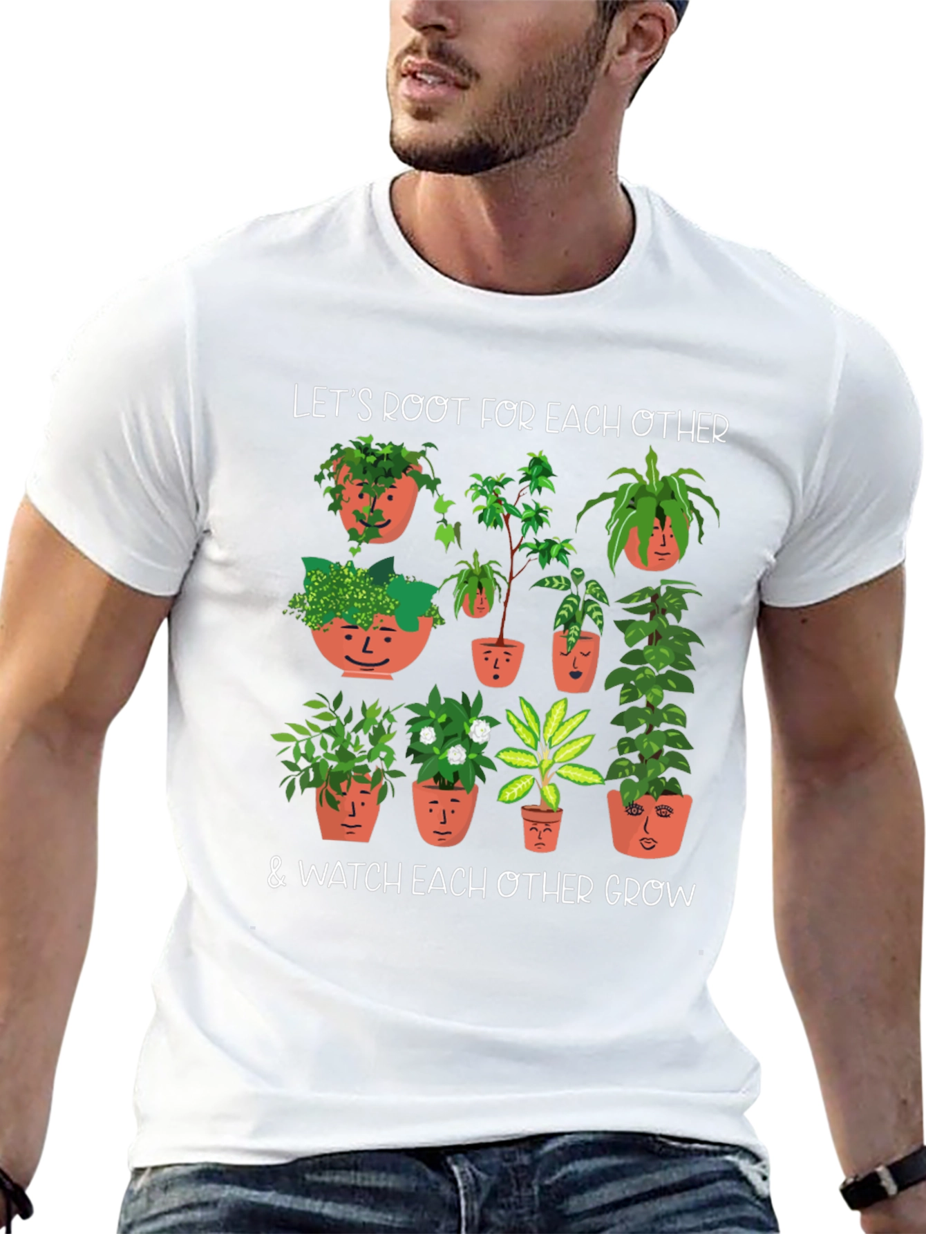 Plant Lover T-Shirt: Root for Each Other